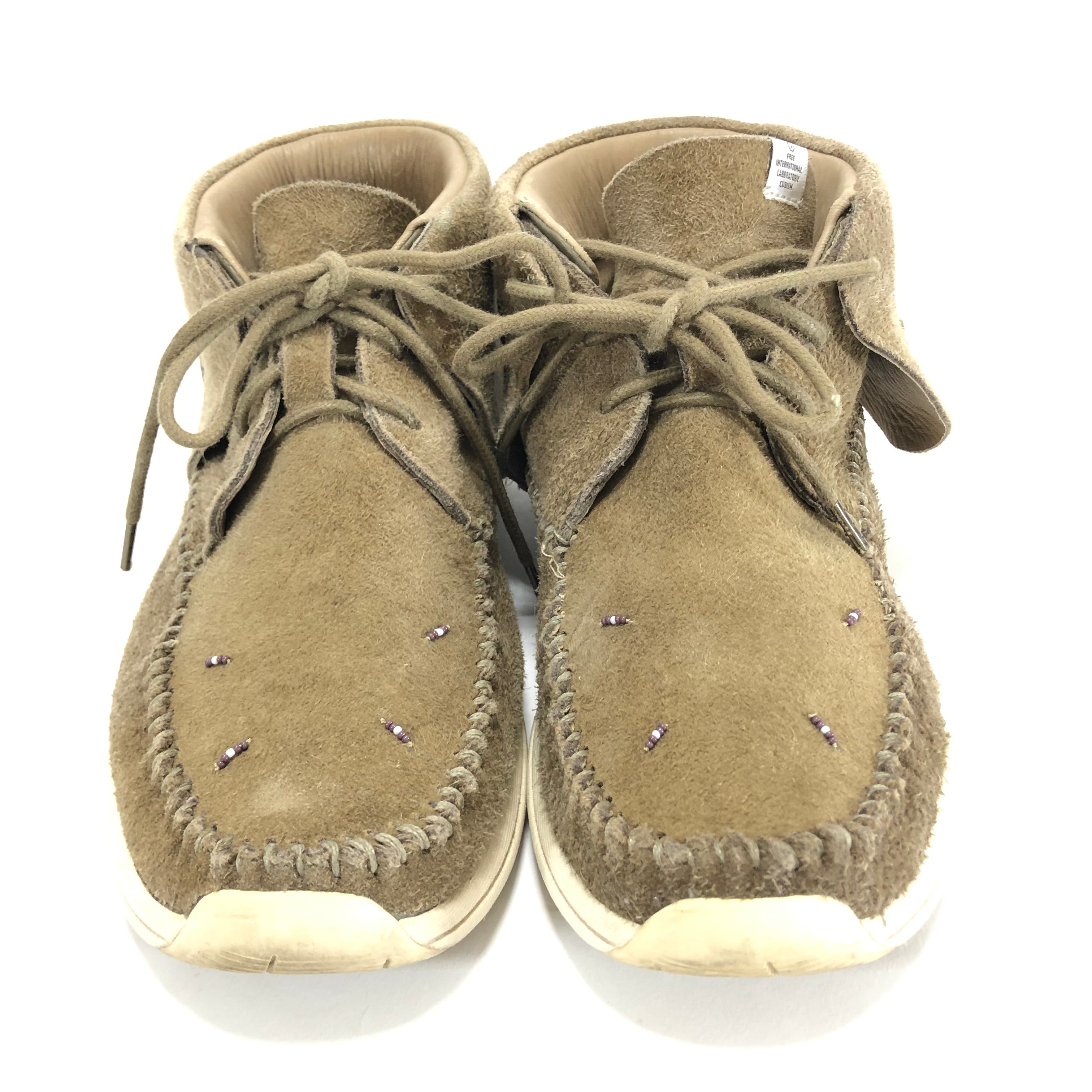 9] Visvim FBT Lhamo Folk Suede Sand – StylisticsJapan.com