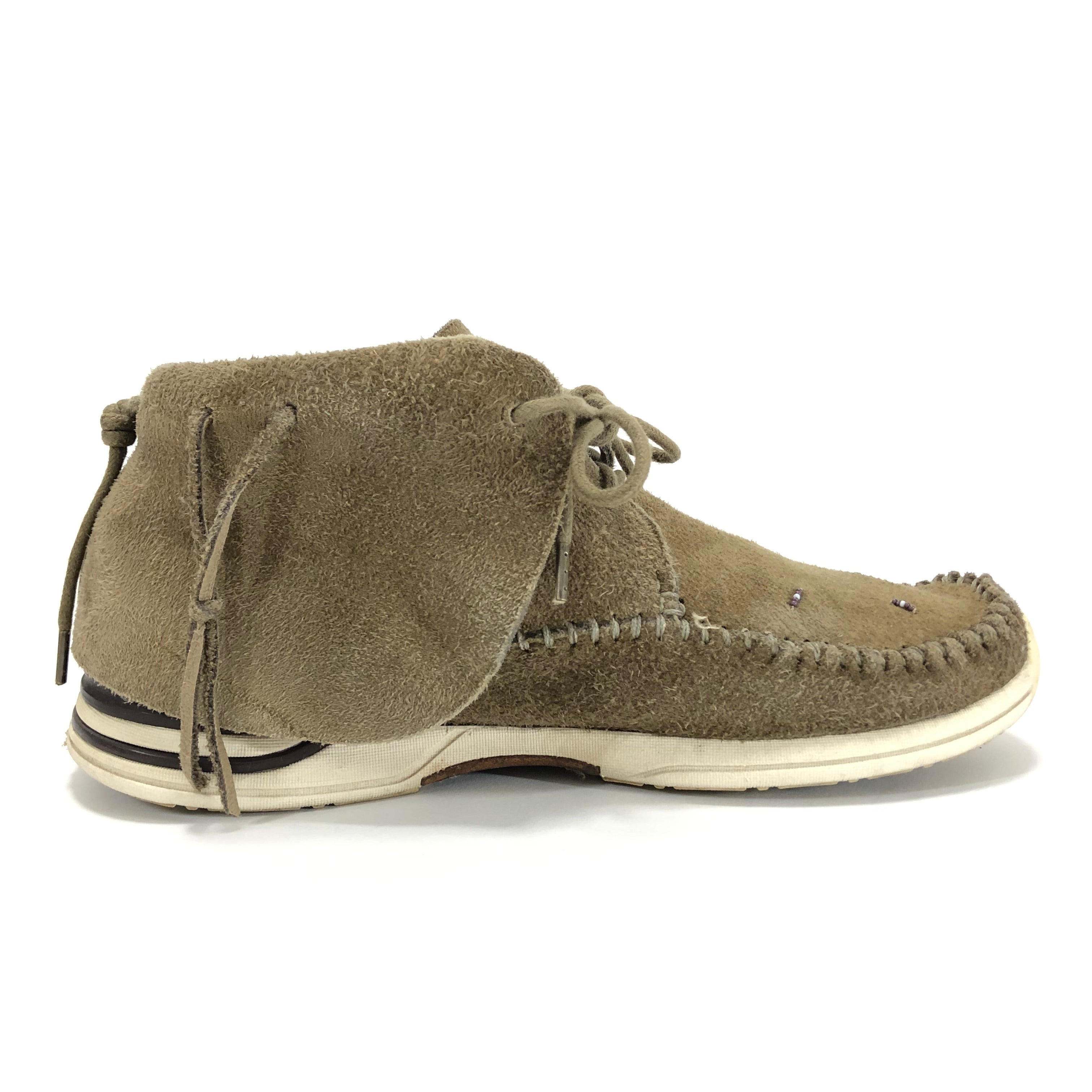 9] Visvim FBT Lhamo Folk Suede Sand – StylisticsJapan.com