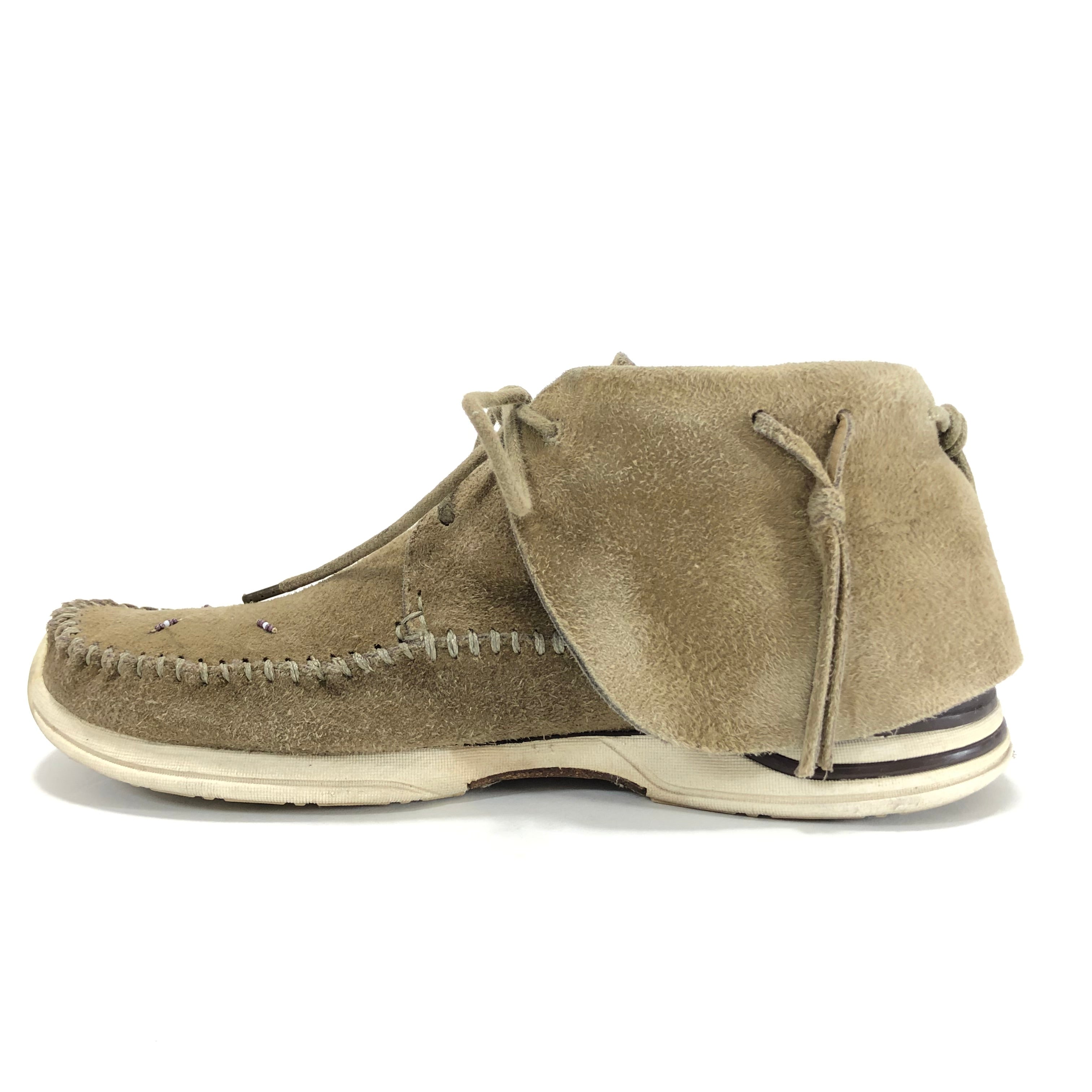 9] Visvim FBT Lhamo Folk Suede Sand – StylisticsJapan.com