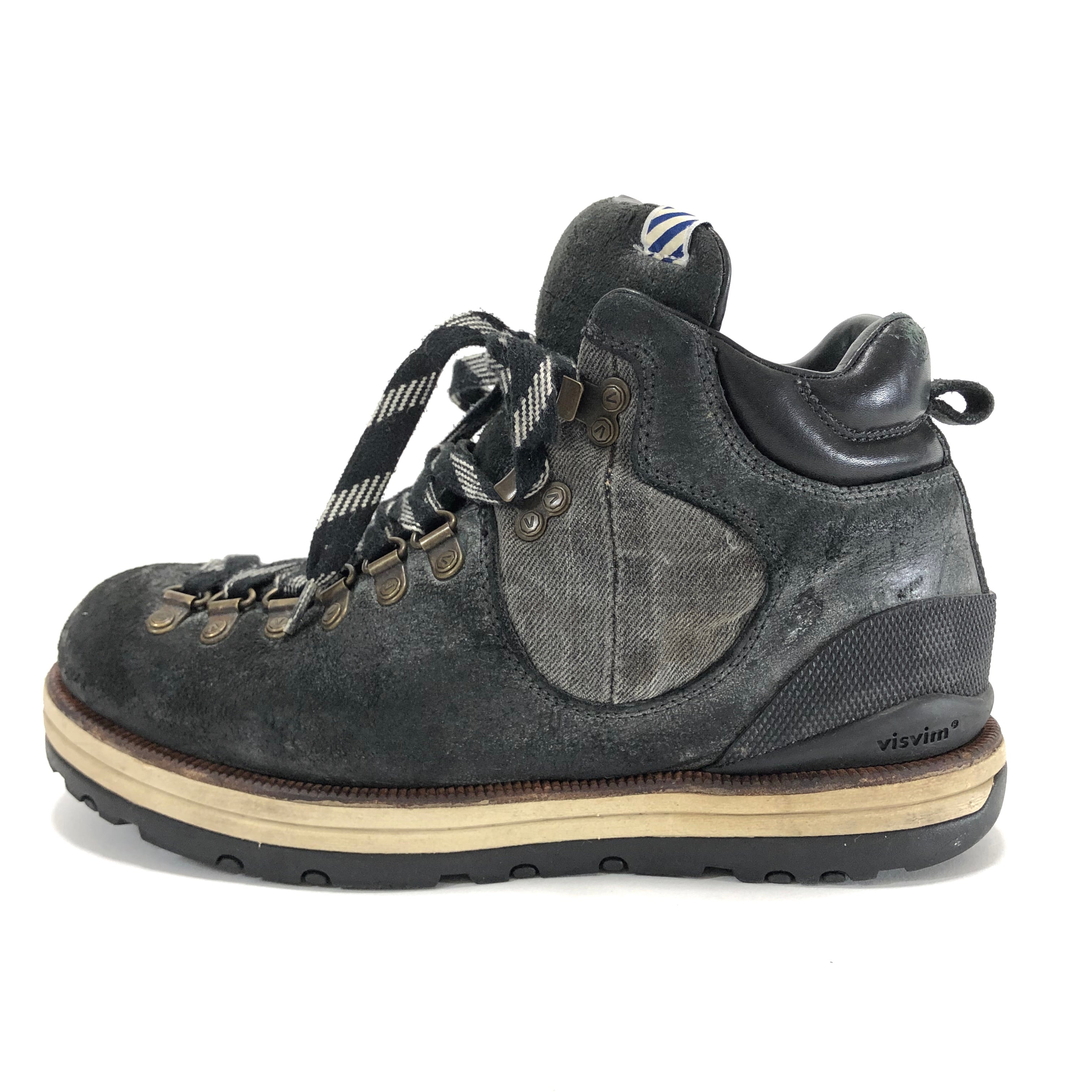 8] Visvim Serra Boots (Denim) Black – StylisticsJapan.com