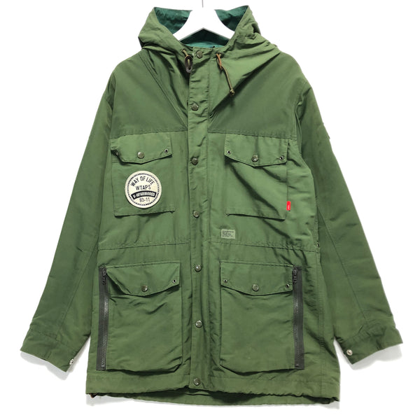 [L] WTaps Way Of Life 11AW Parasmock Jacket Green