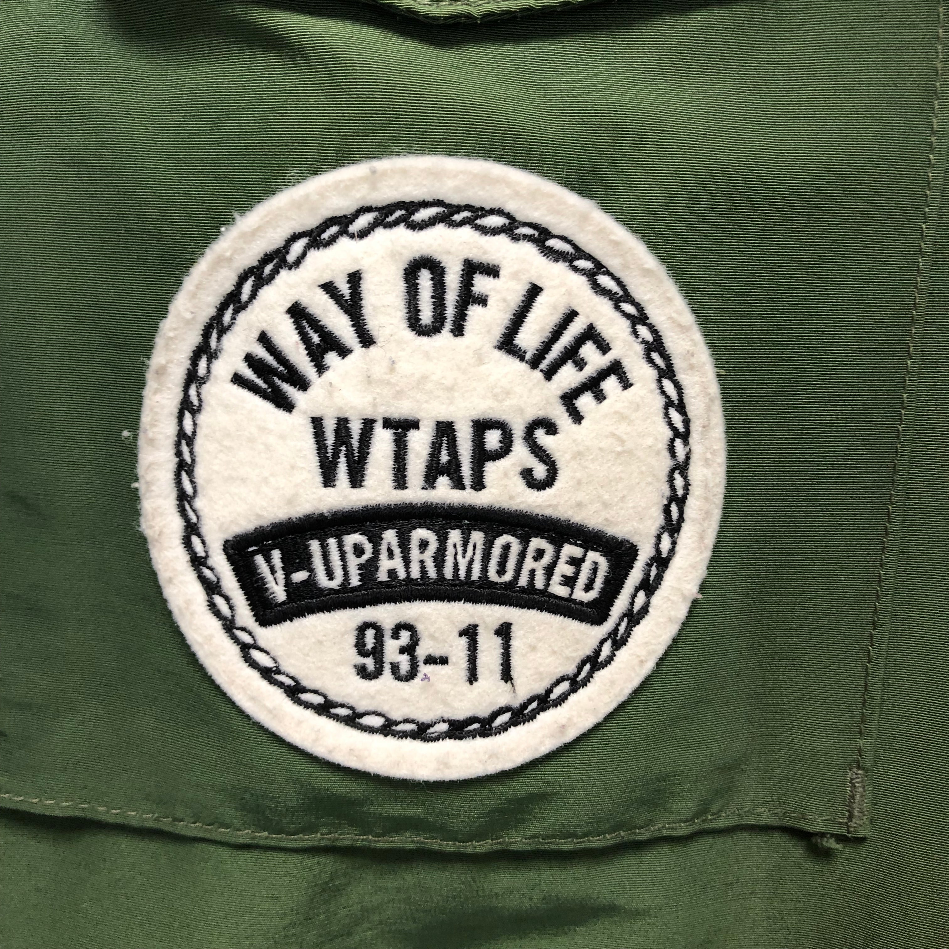 L] WTaps Way Of Life 11AW Parasmock Jacket Green – StylisticsJapan.com