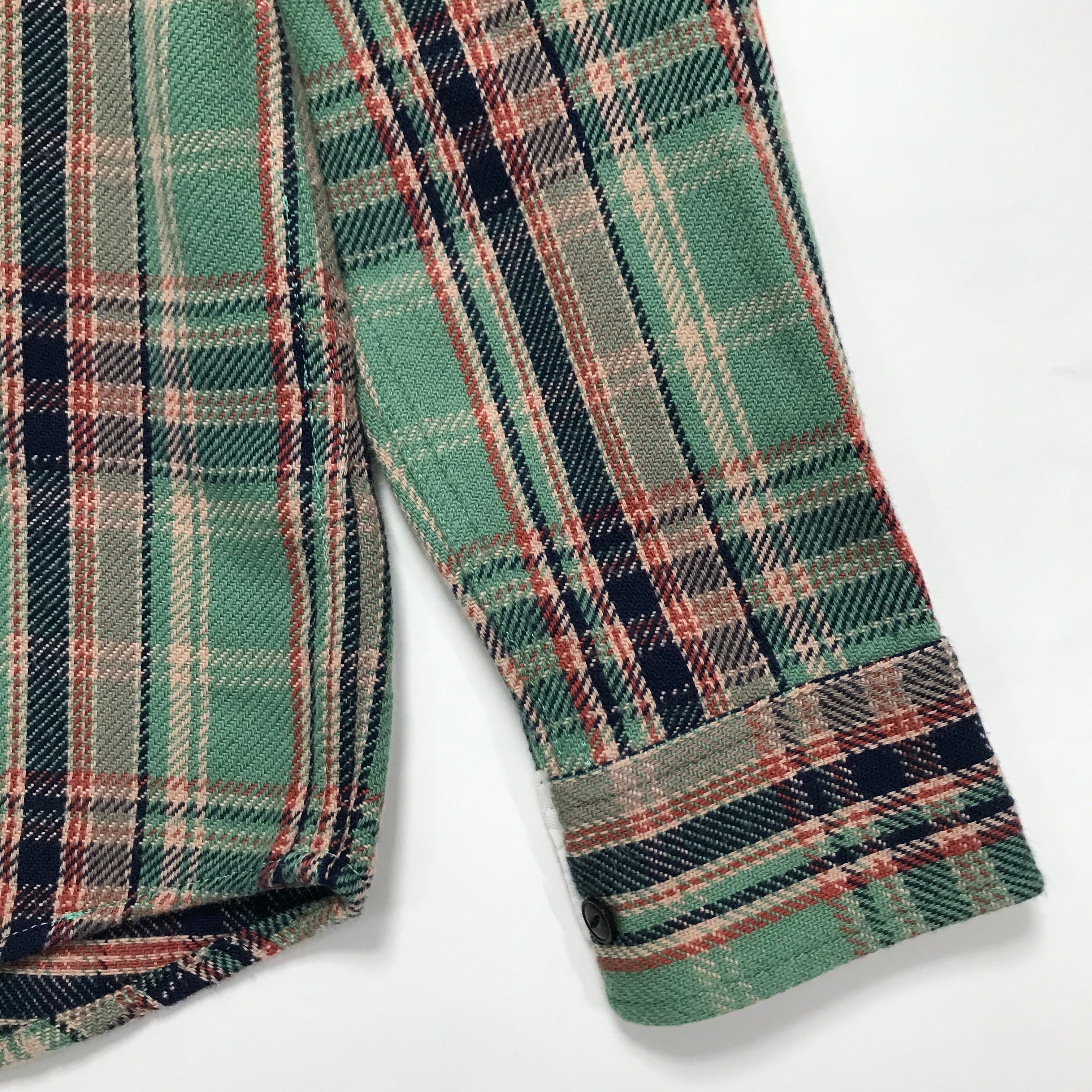 [M] Visvim 10AW Black Elk Flannel Shirt L/S Green – StylisticsJapan