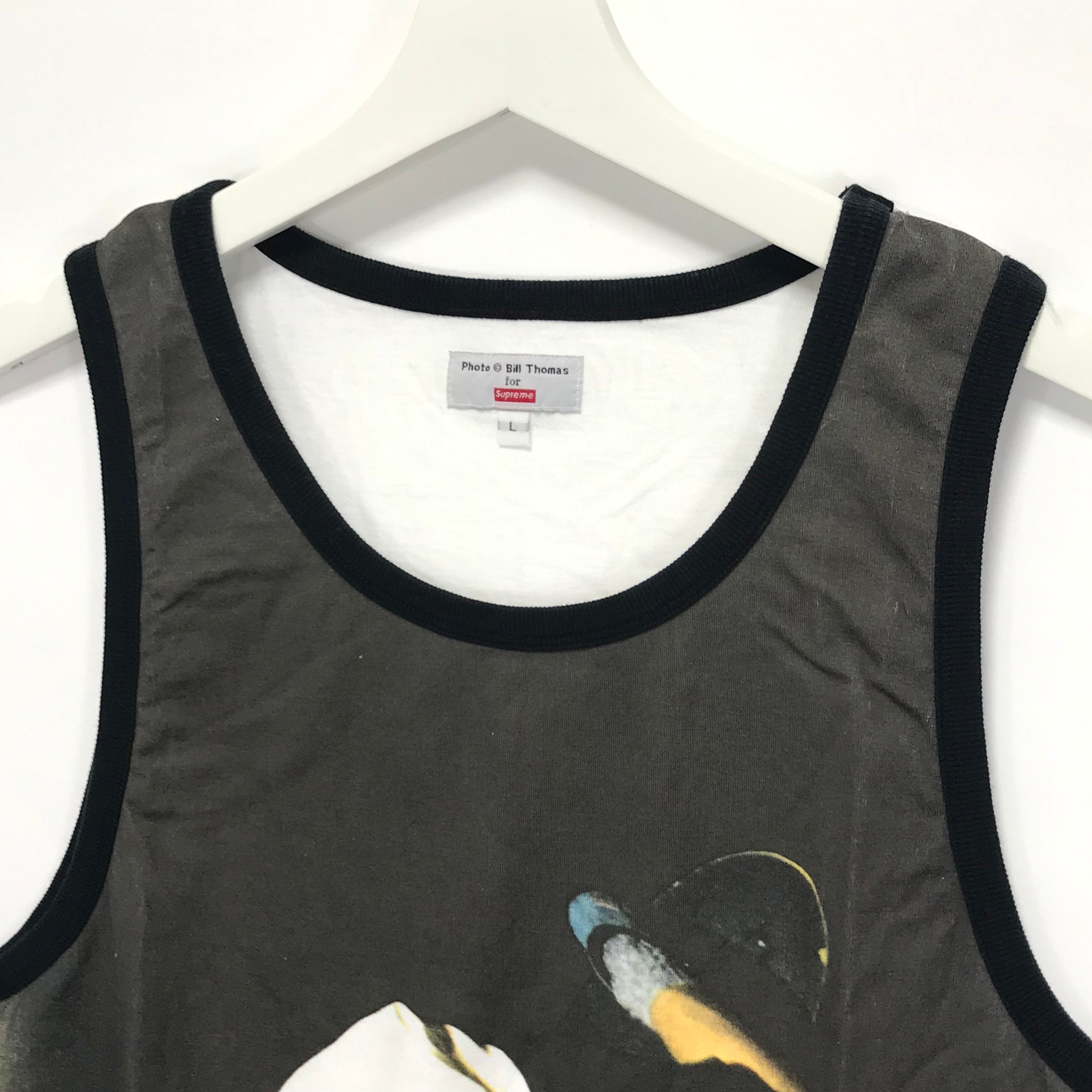 L] Supreme x Bill Thomas Tank Top White – StylisticsJapan.com