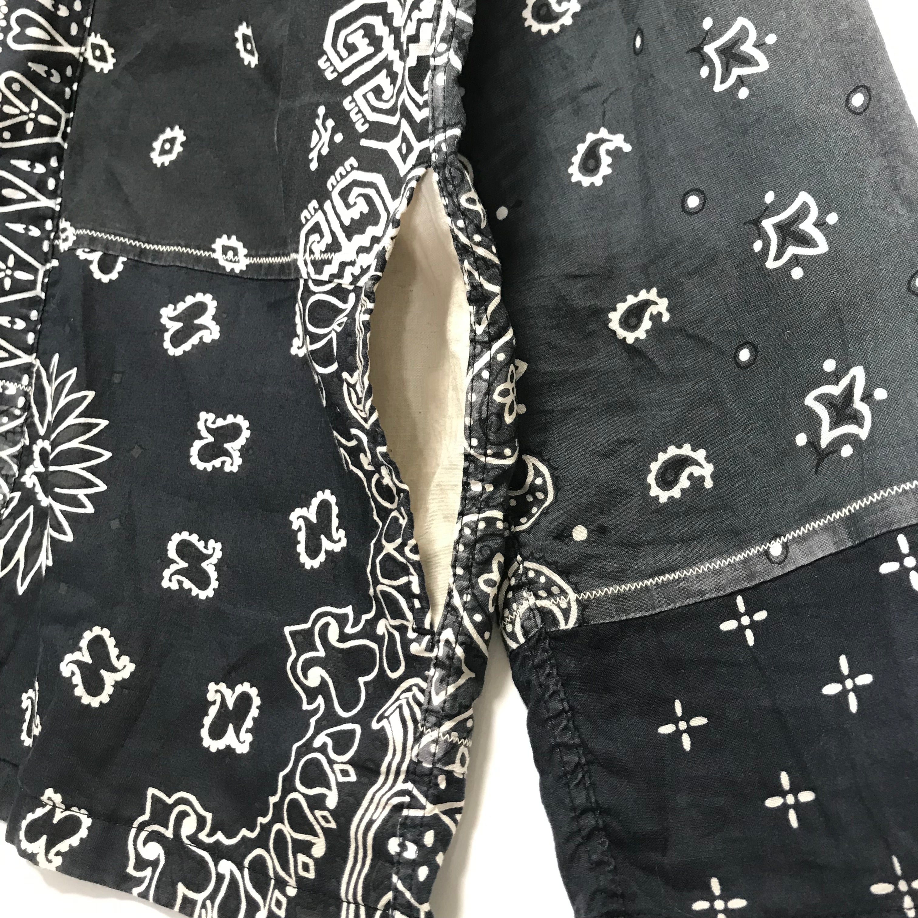 M] Kapital Kountry Vintage Bandana Kimono Shirt Navy