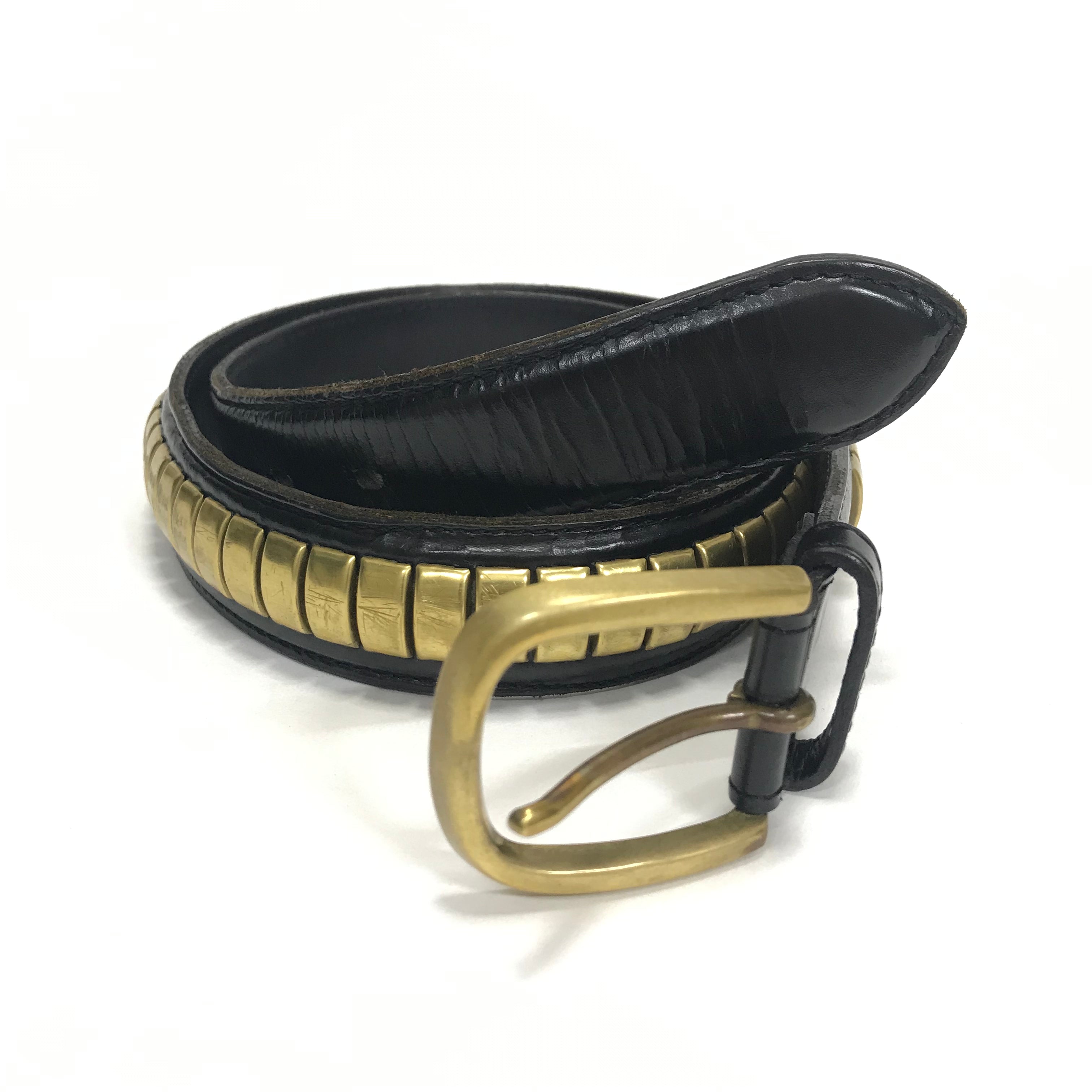 Rats x Undercover Leather / Brass Studded Belt – StylisticsJapan.com