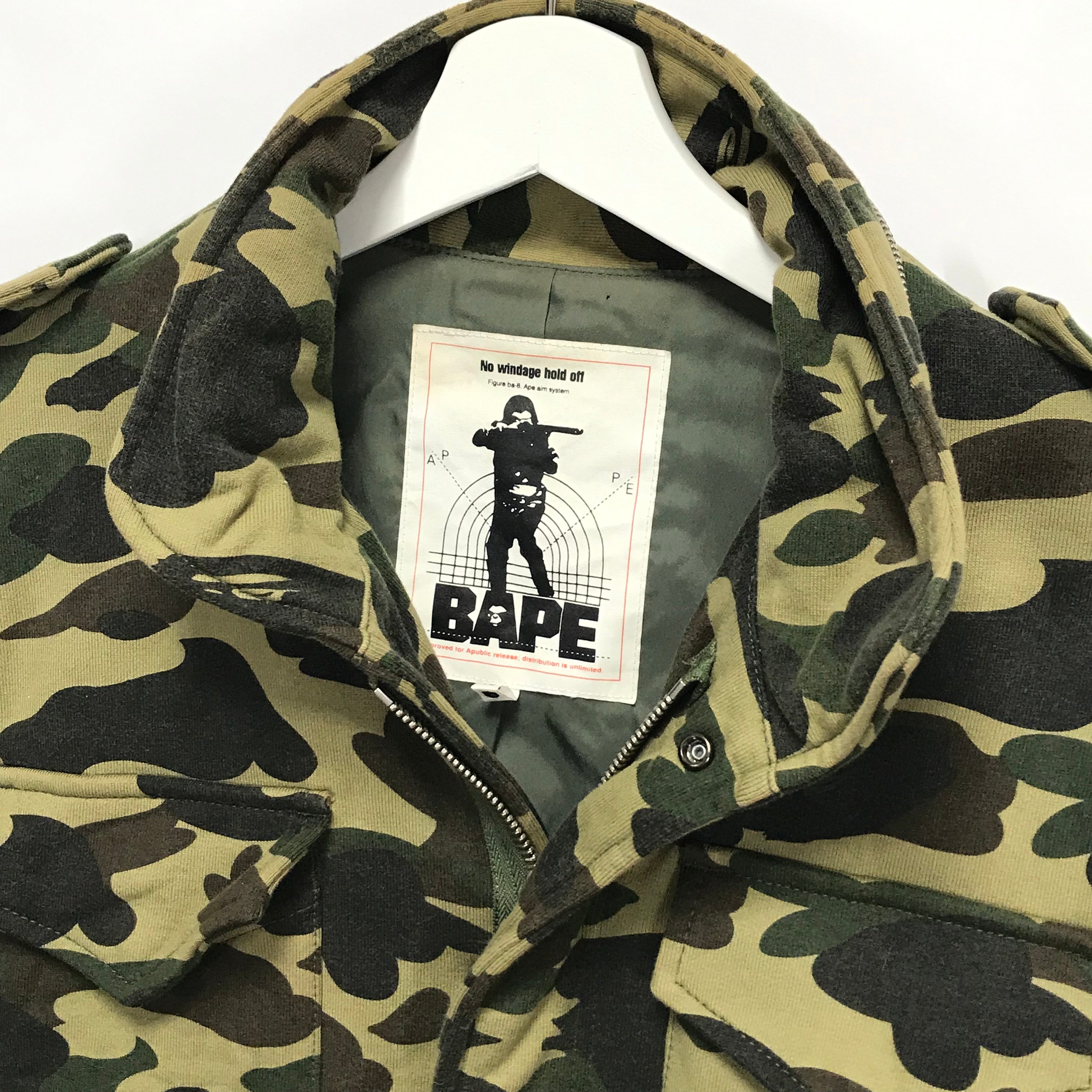 Bape m65 jacket hotsell