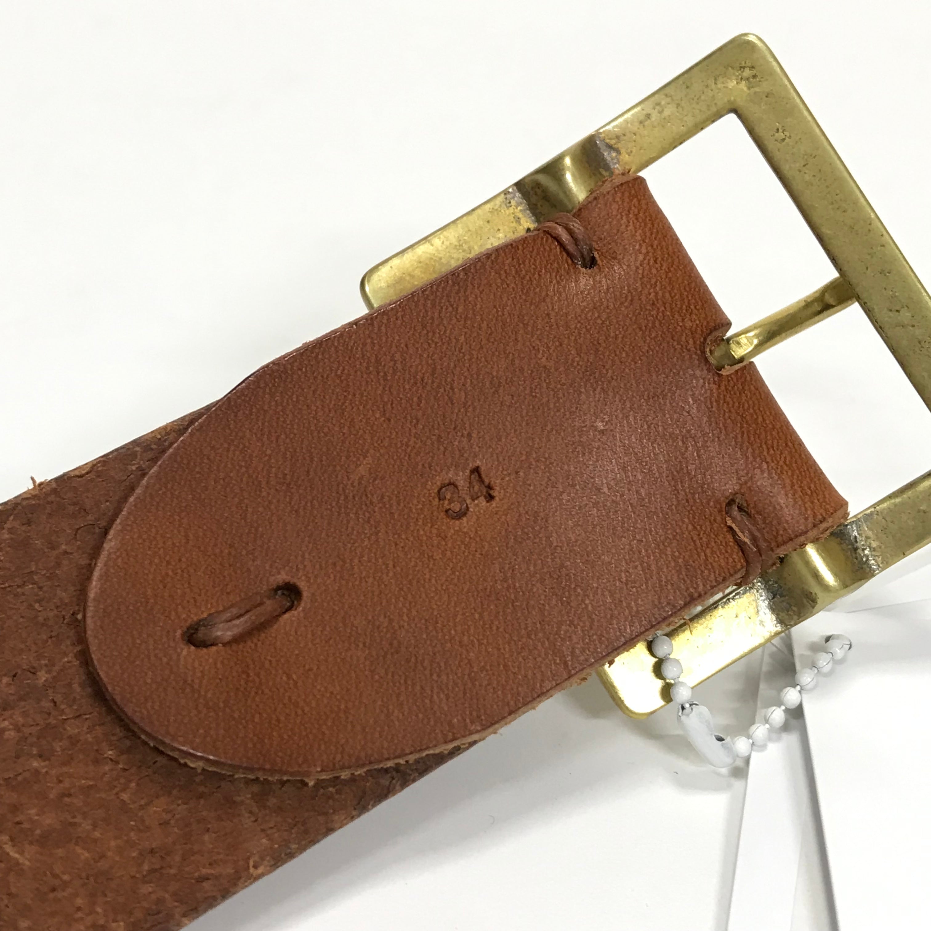 34] DS! Visvim 19SS Plain Belt 45mm Dots Leather – StylisticsJapan.com
