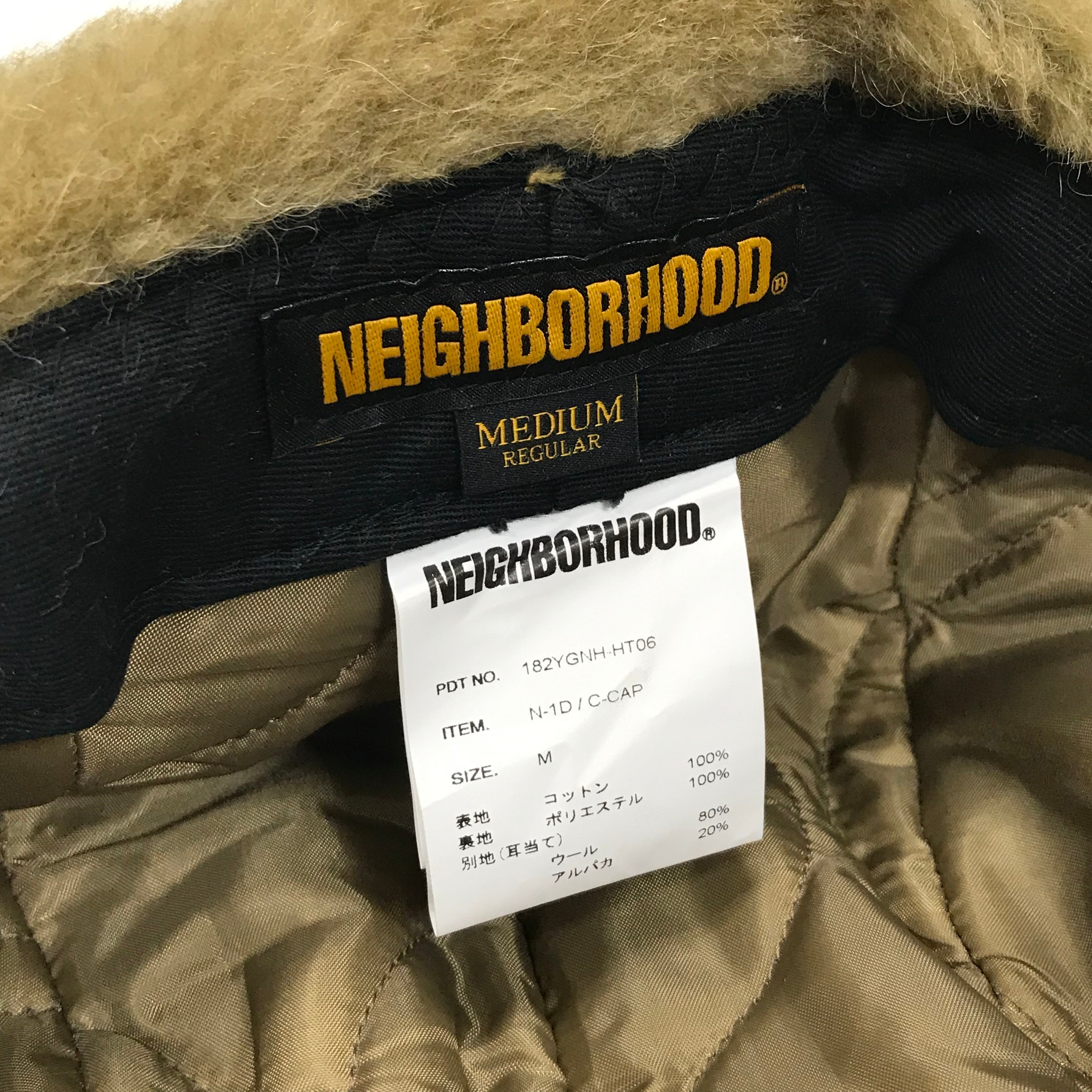 Neighborhood 18AW N-1D Cap Beige – StylisticsJapan.com