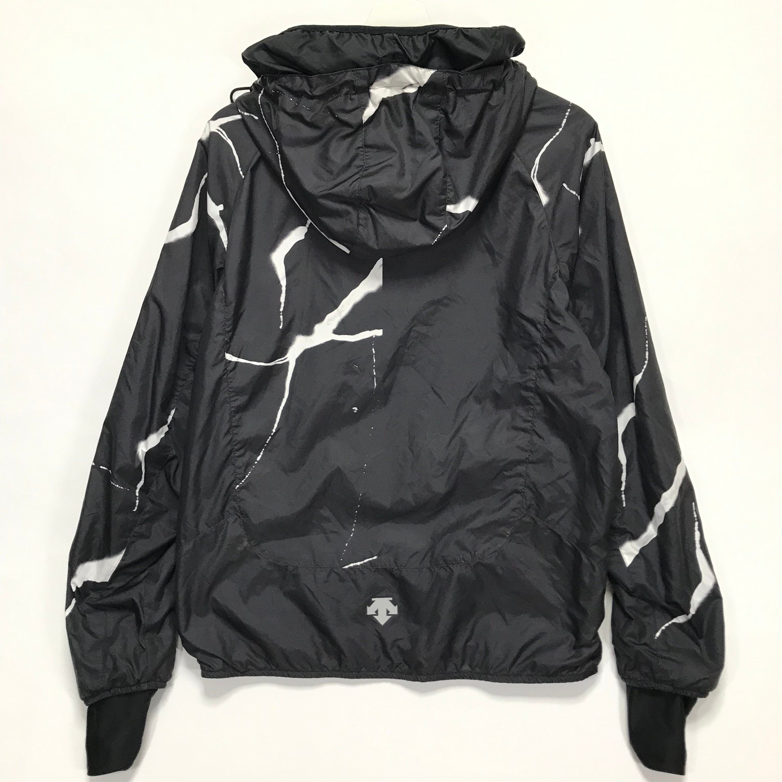 FormTech Hooded Zip Through Running Jacket - Black