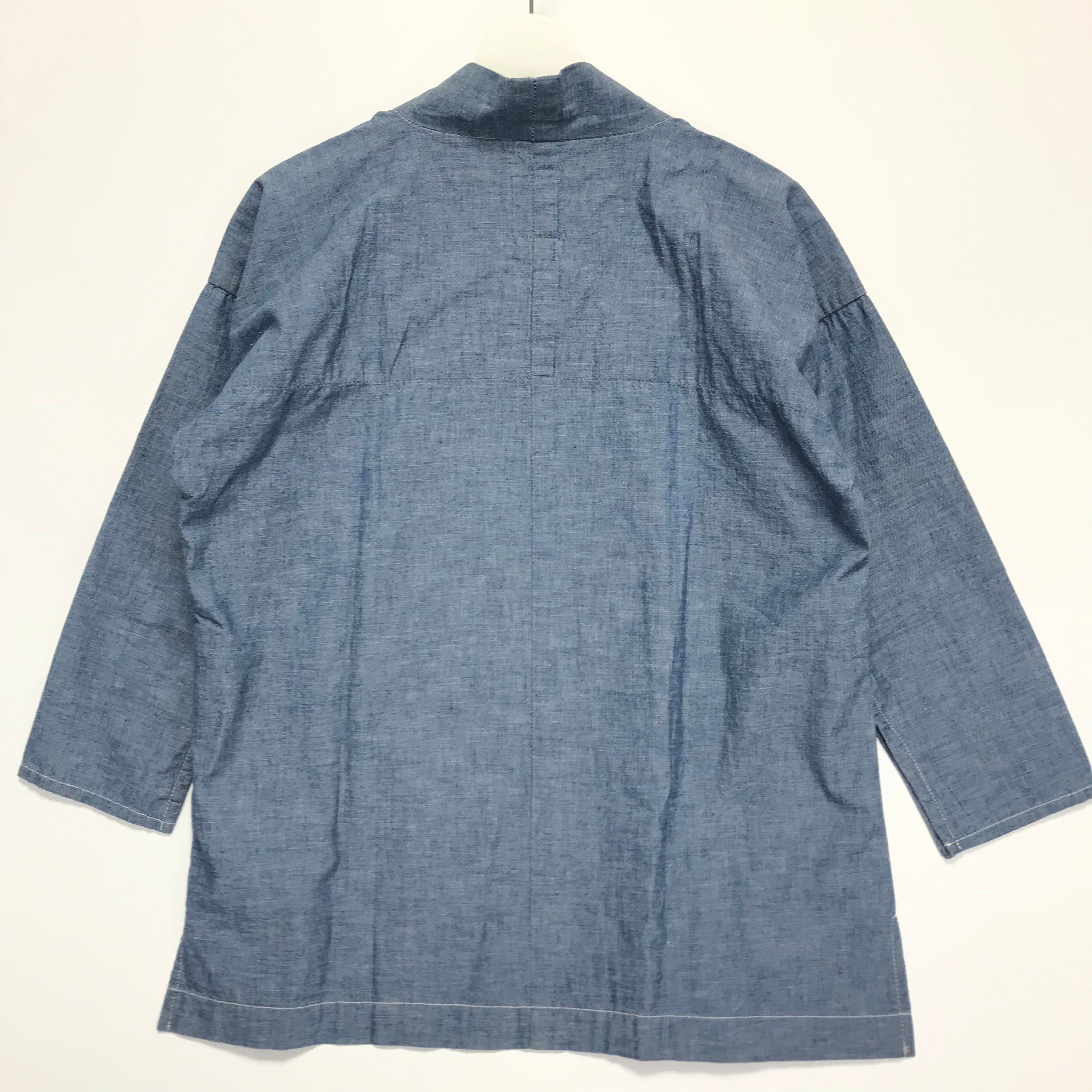 M] DS! VISVIM Noragi Chambray Shirt Blue – StylisticsJapan.com