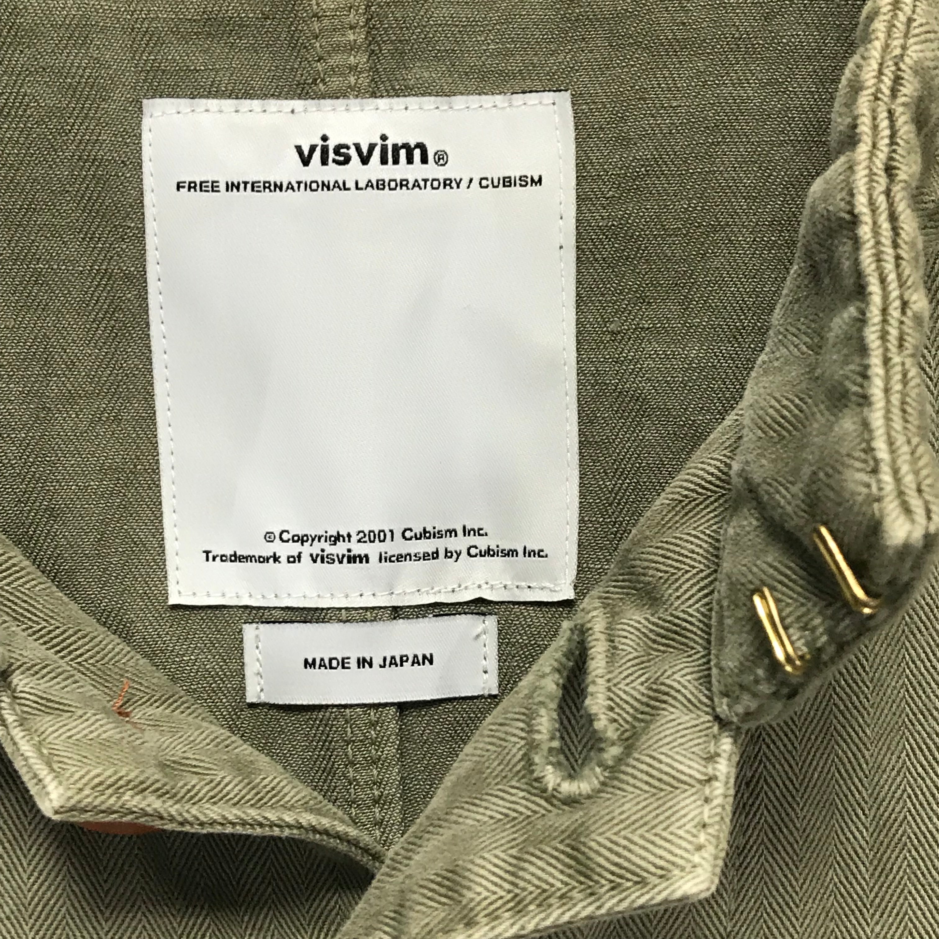 日本全国 送料無料 Visvim MECHANICS JACKET Olive L アウター