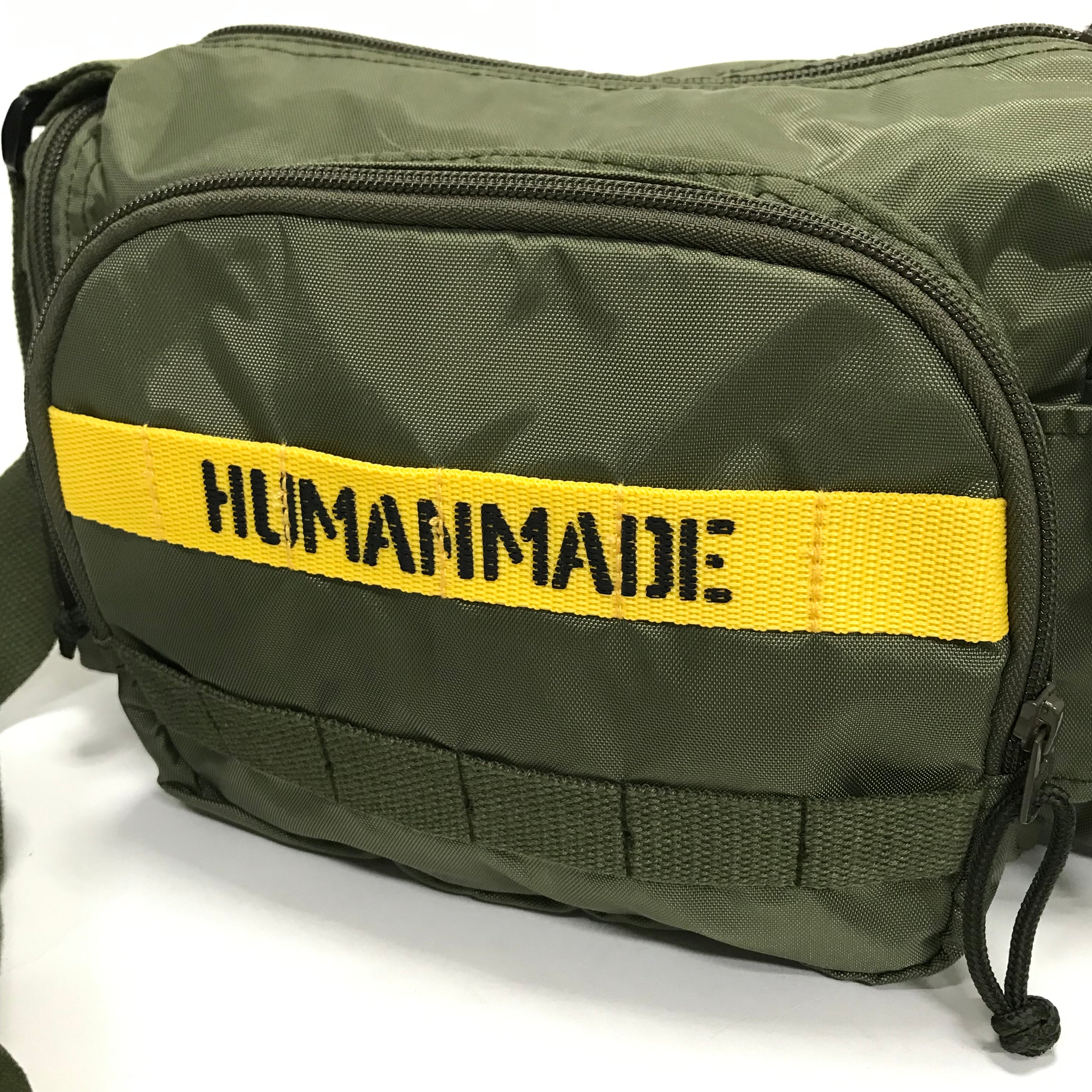 Human Made Military Waist / Shoulder Bag Olive – StylisticsJapan.com