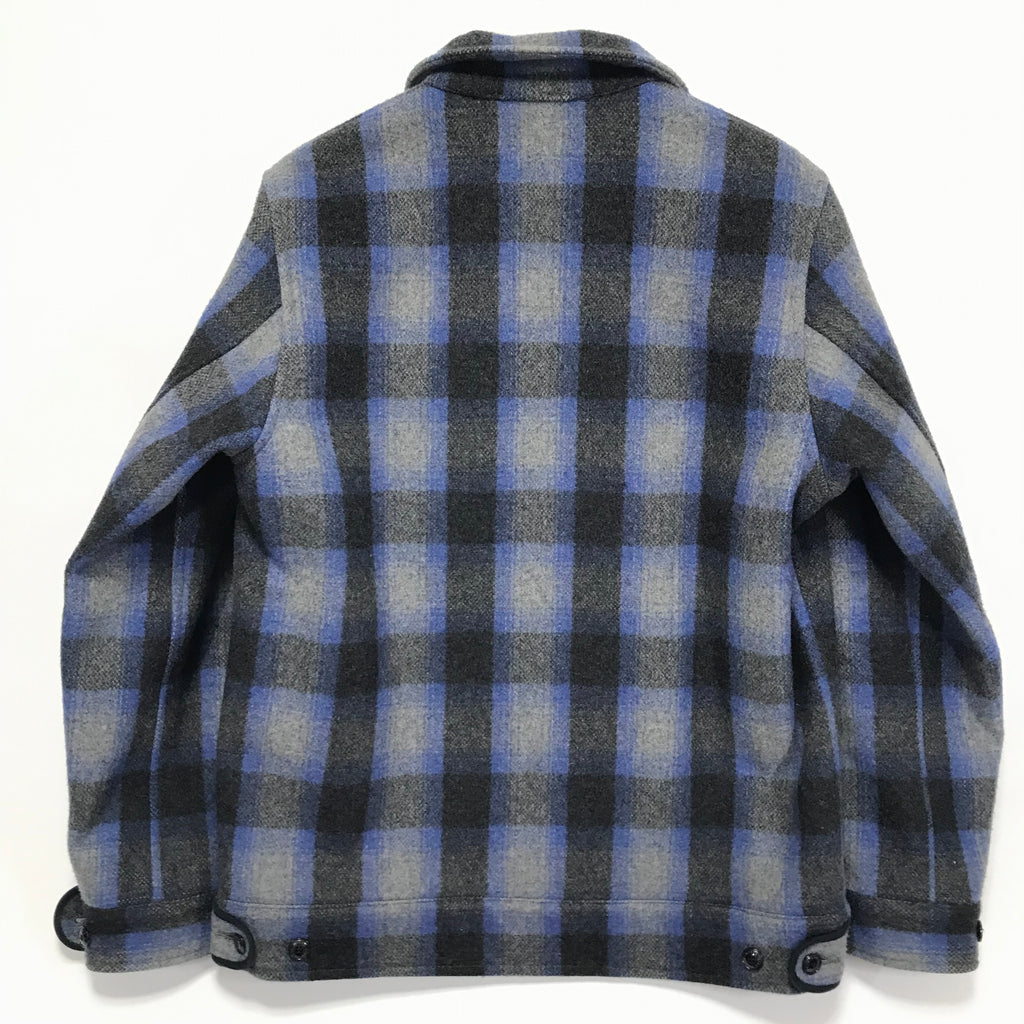 M] WTaps 09AW Melton Wool Grease Jacket Blue – StylisticsJapan.com