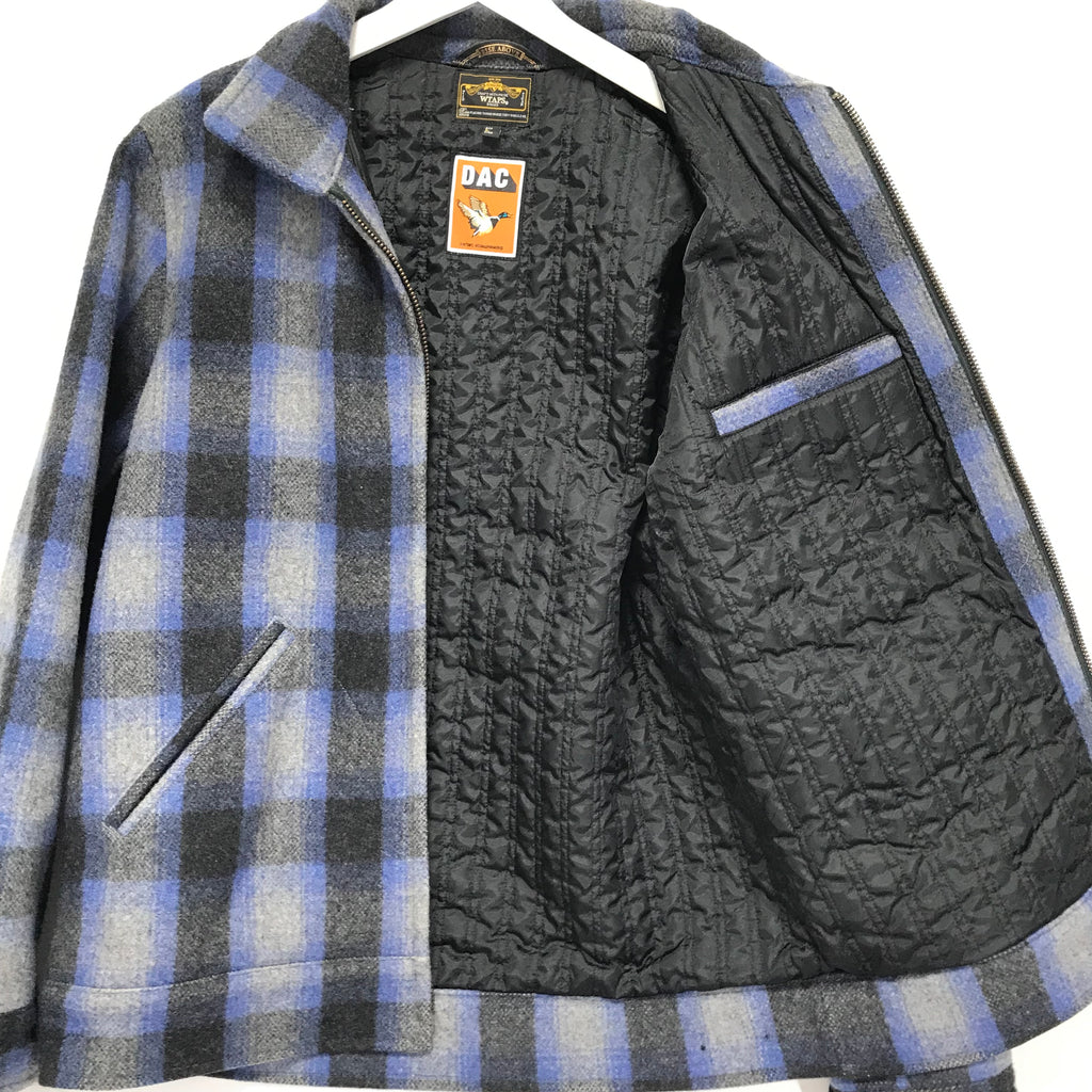 M] WTaps 09AW Melton Wool Grease Jacket Blue – StylisticsJapan.com