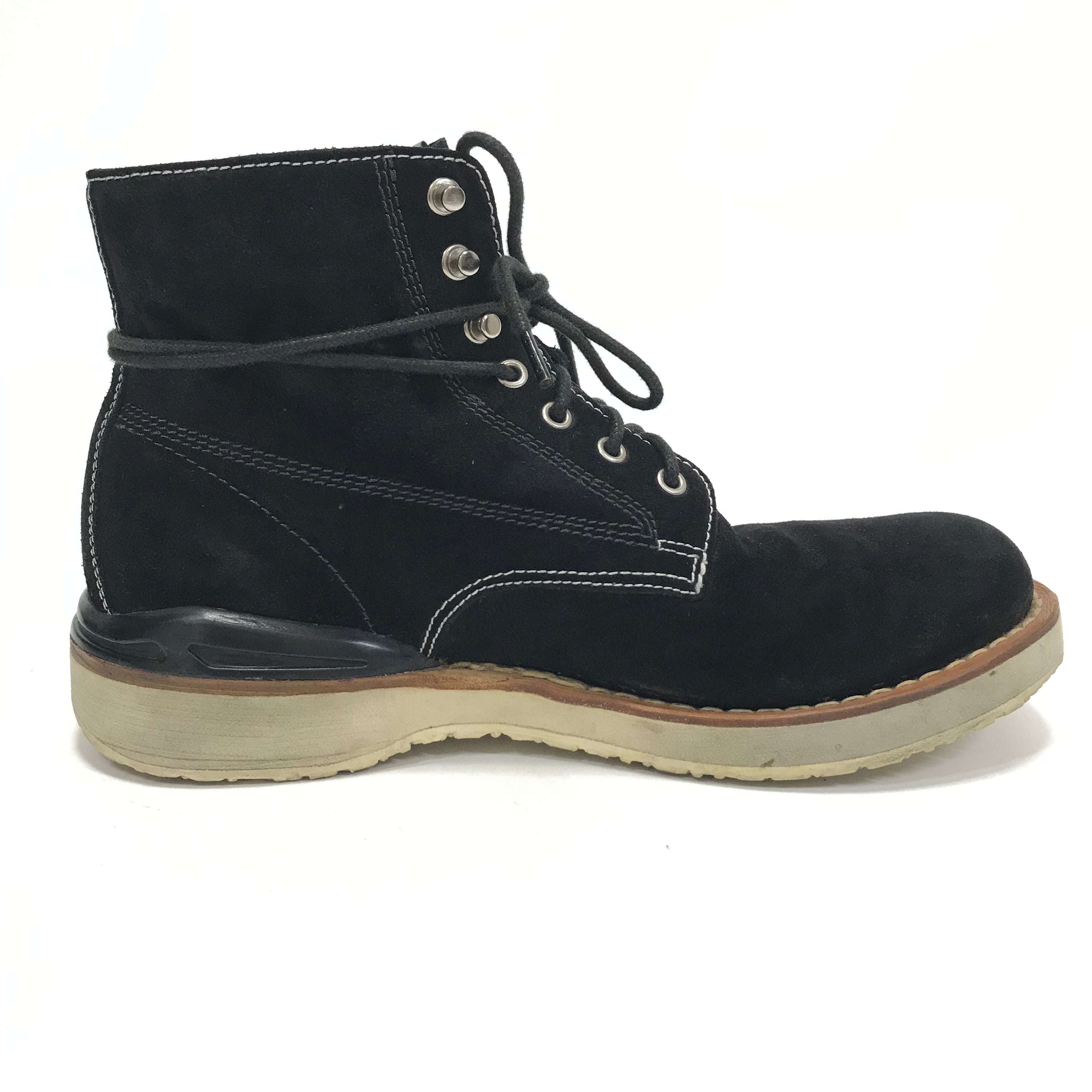 9] Visvim 11AW Virgil Boots Folk Suede Black – StylisticsJapan.com