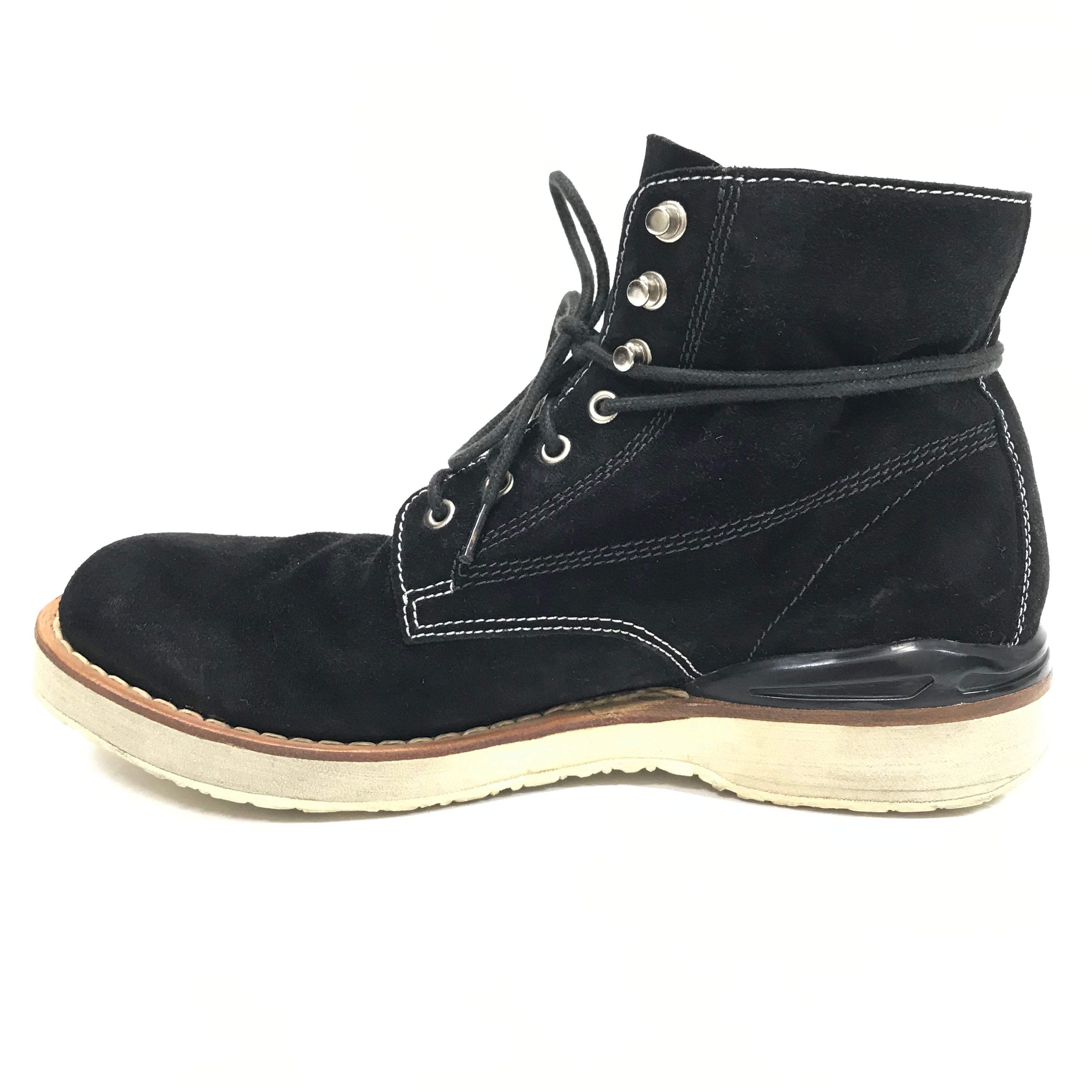 9] Visvim 11AW Virgil Boots Folk Suede Black – StylisticsJapan.com