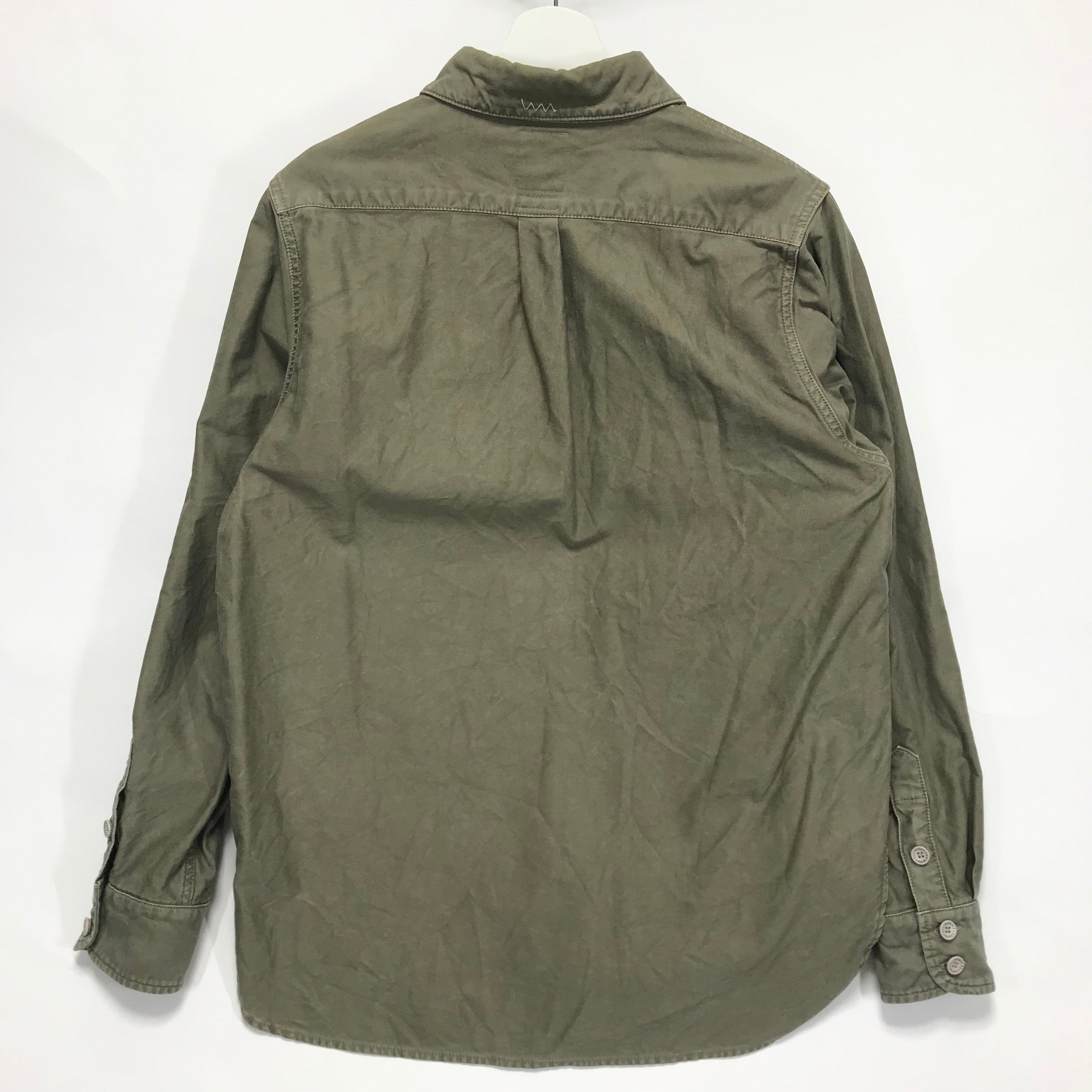 L] Visvim 18SS ALPHA P.O. SHIRT L/S OLIVE – StylisticsJapan.com