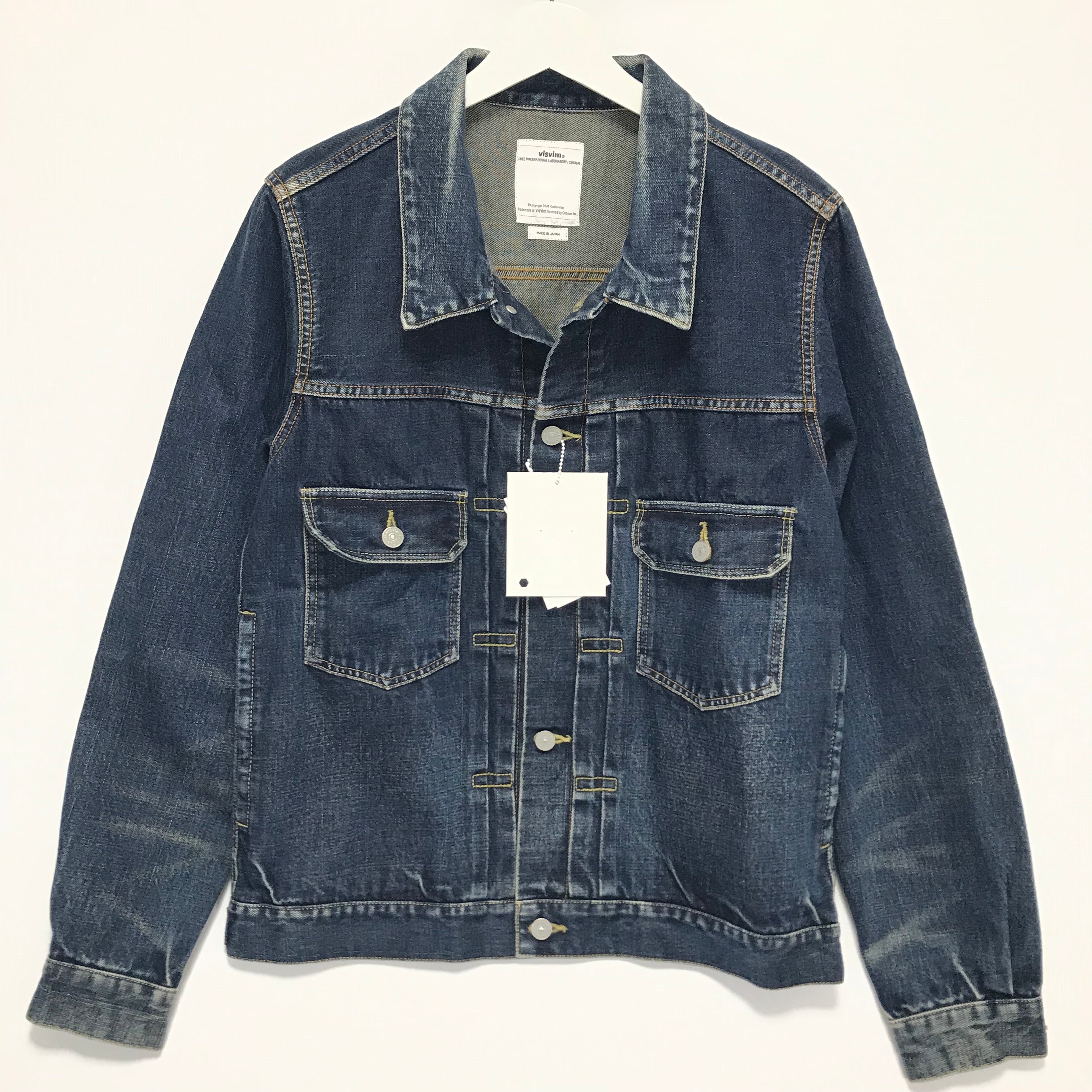 L] DS! Visvim 18AW SS 101 JACKET DAMAGED INDIGO – StylisticsJapan.com