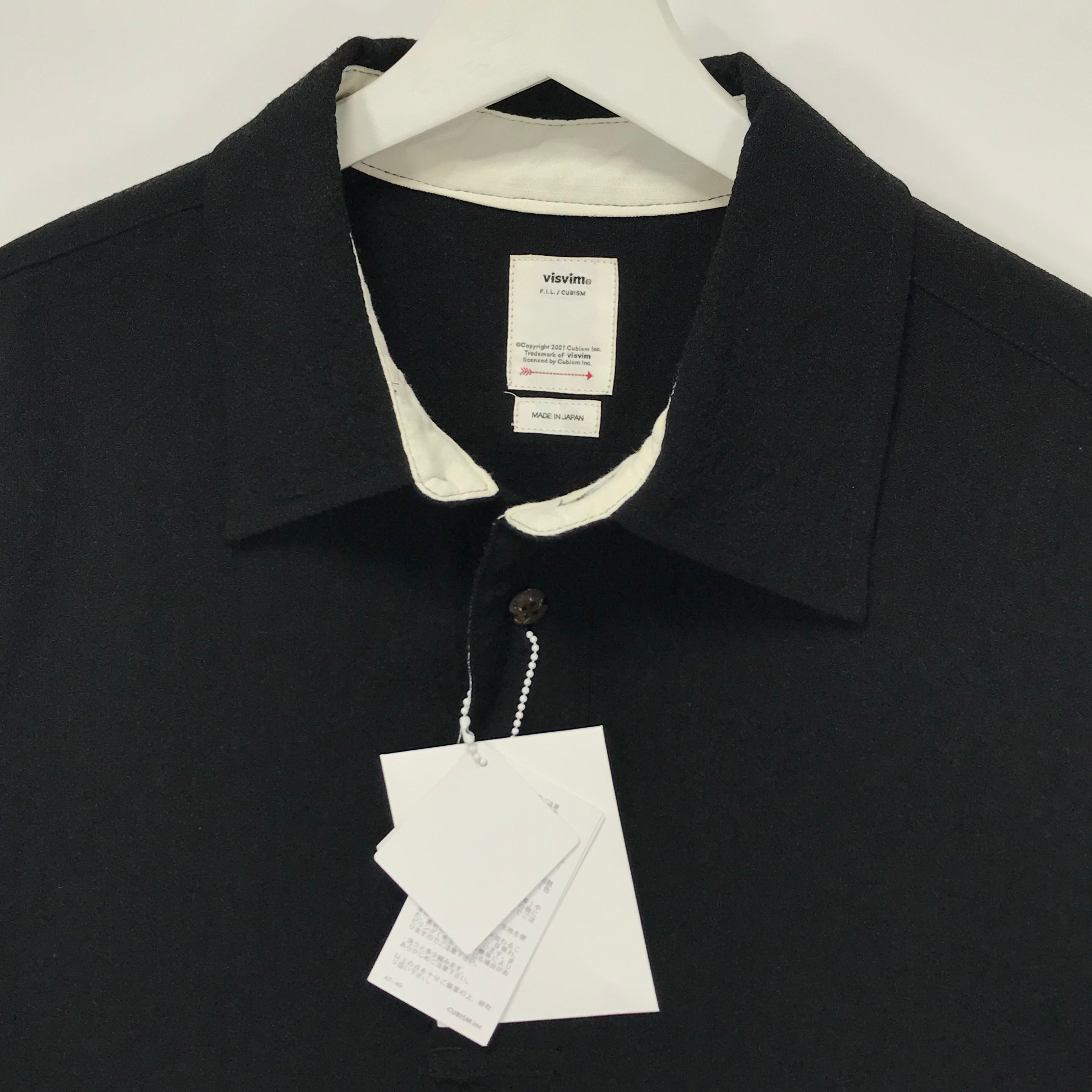 [L] VISVIM 19SS DEAD-BALL ERA SHIRT P.O. BLACK – StylisticsJapan.com