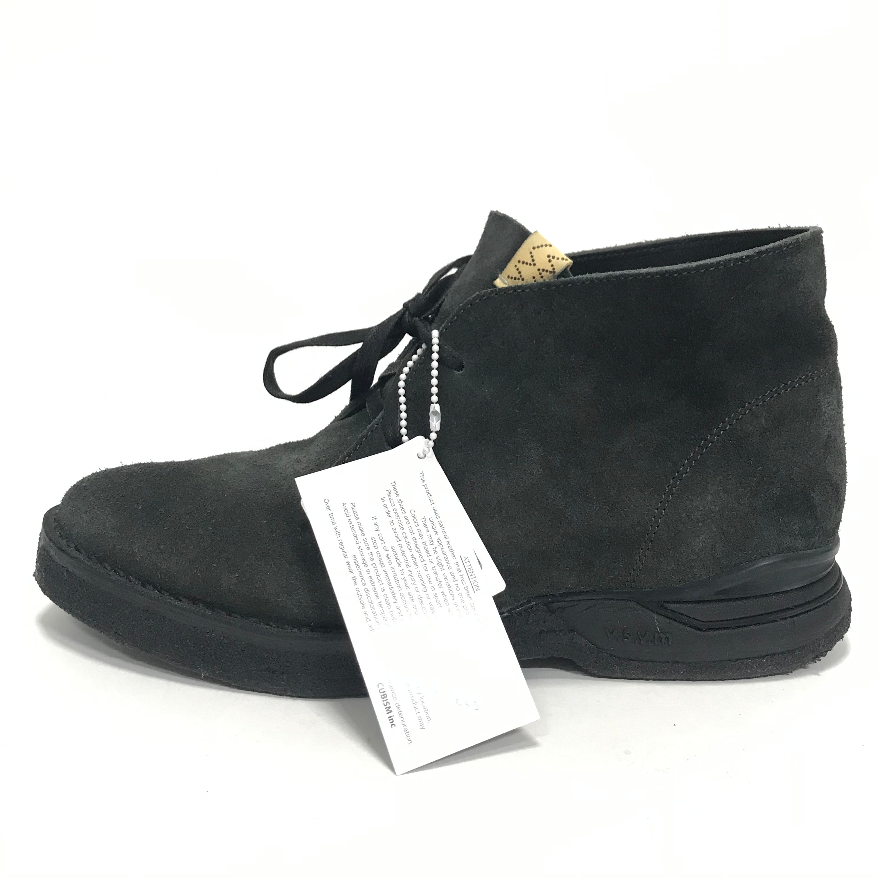 9.5] Visvim 19AW ISDT Boots Folk Suede Black – StylisticsJapan.com