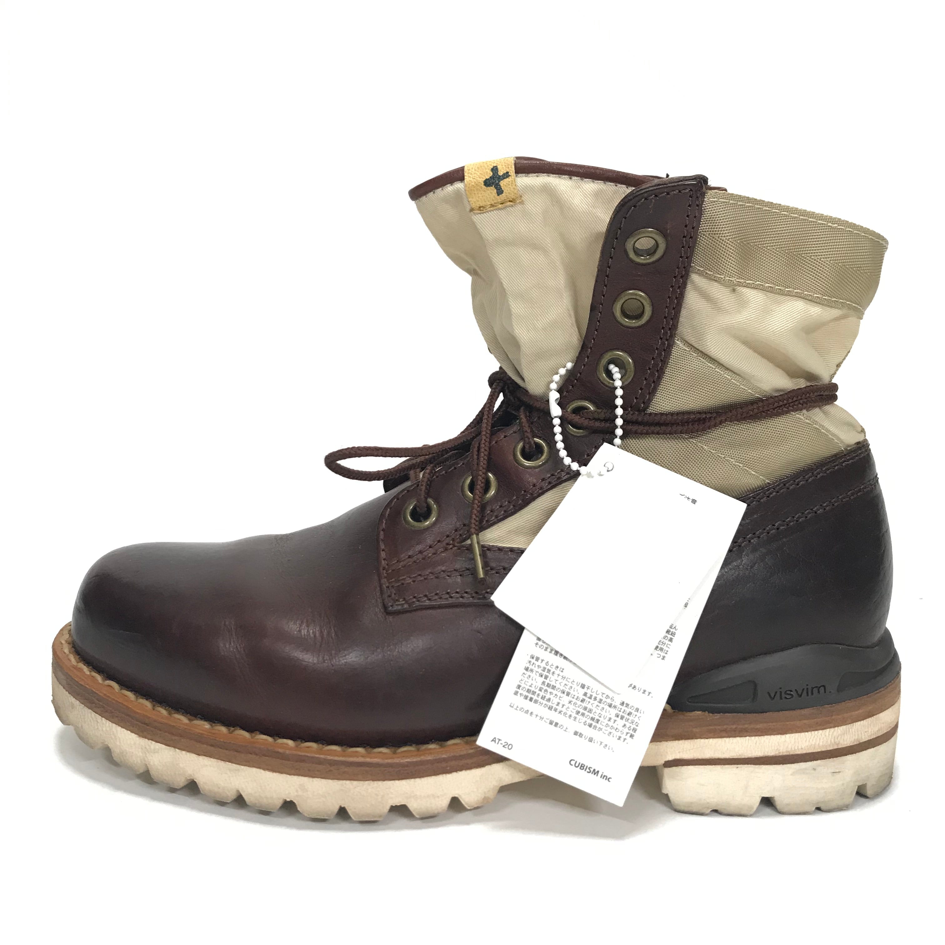 8] Visvim 13SS 7 HOLE 73 BOOTS FOLK BROWN – StylisticsJapan.com