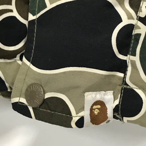 M] A Bathing Ape Bape Vintage Psyche Sta Camo Down Jacket