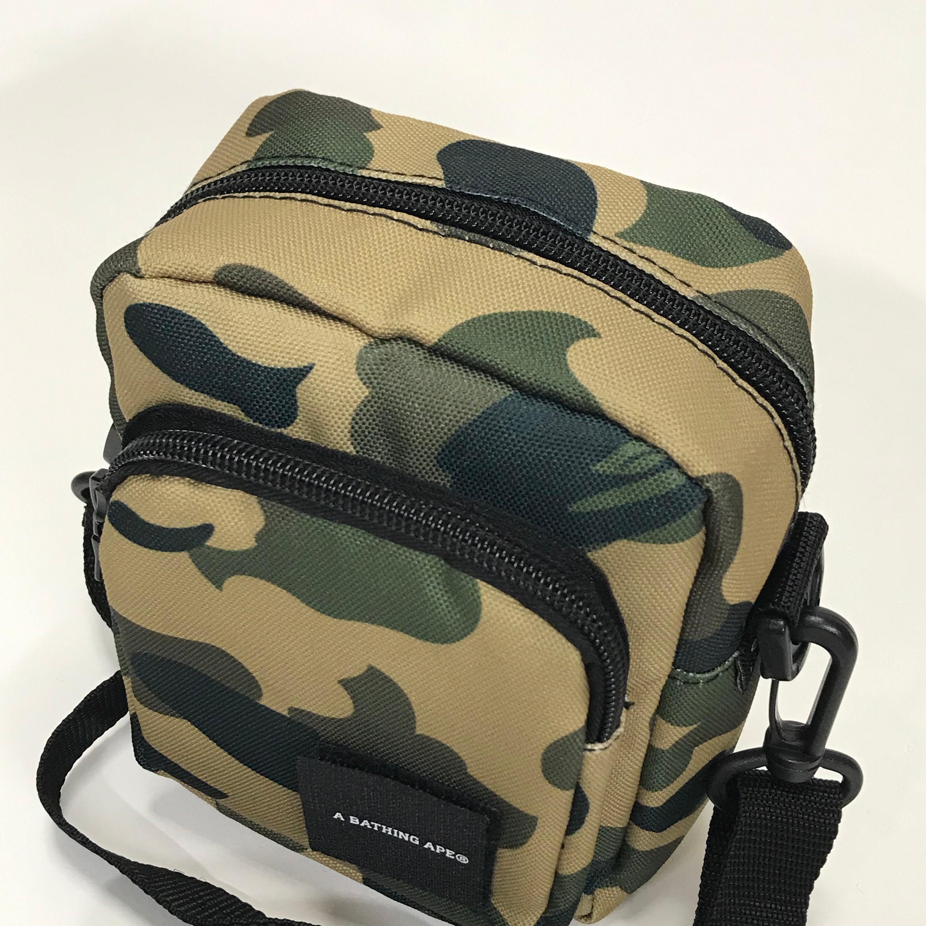 DS! A Bathing Ape Bape 1st Camo Cordura Camera Shoulder Bag