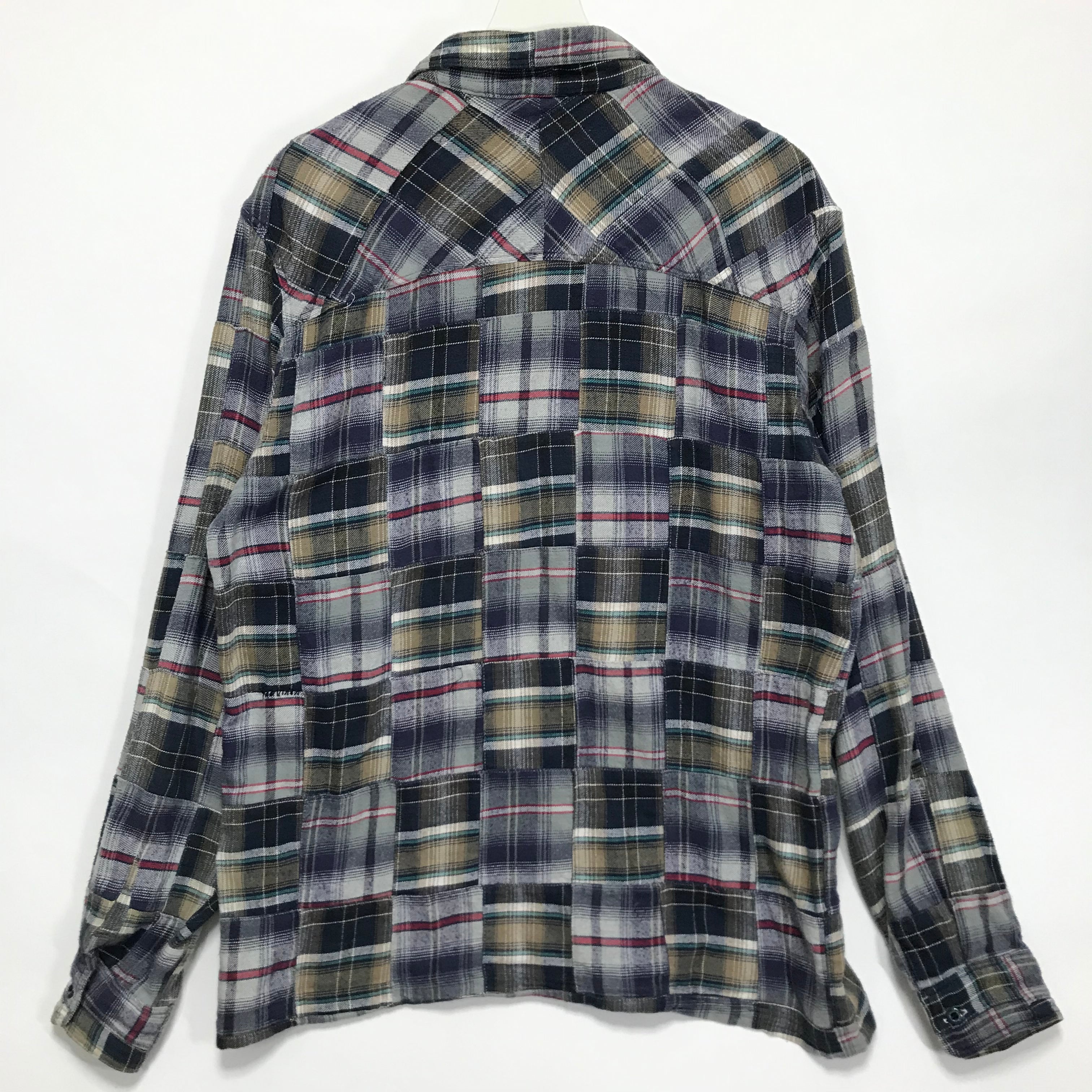 [L] WTaps 07SS Vatos Flannel Patchwork L/S Shirt – StylisticsJapan