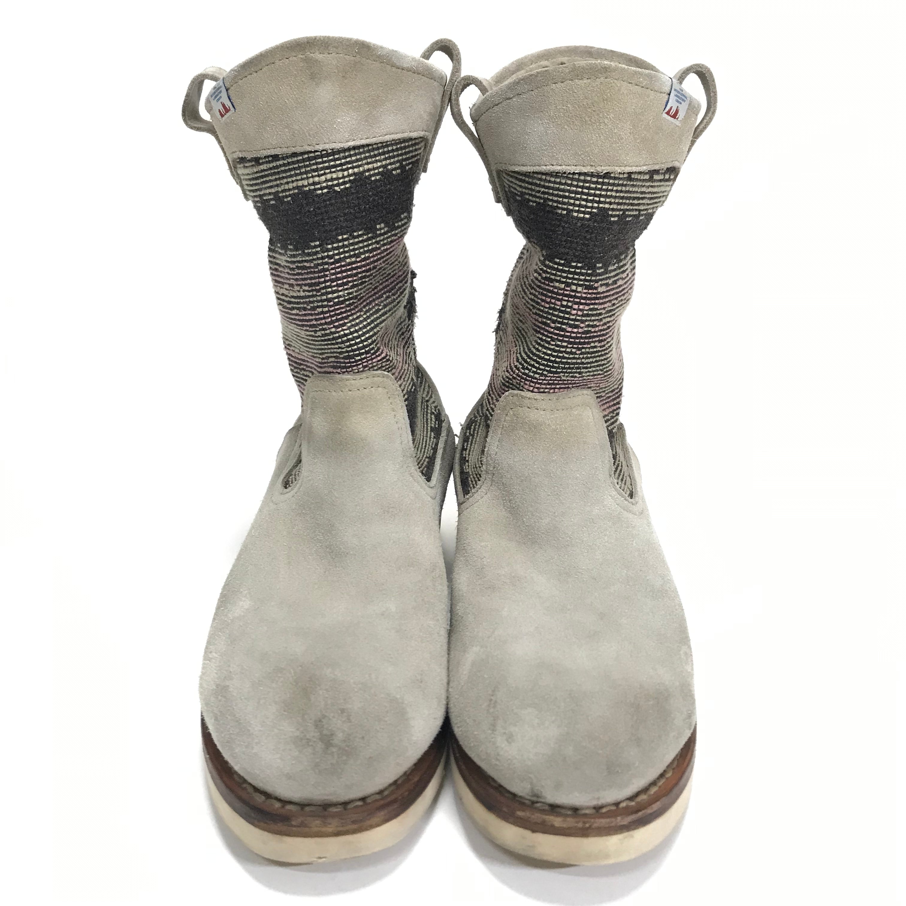 9] Visvim 11SS Wabanaki Boots Folk Blanket Sand – StylisticsJapan.com