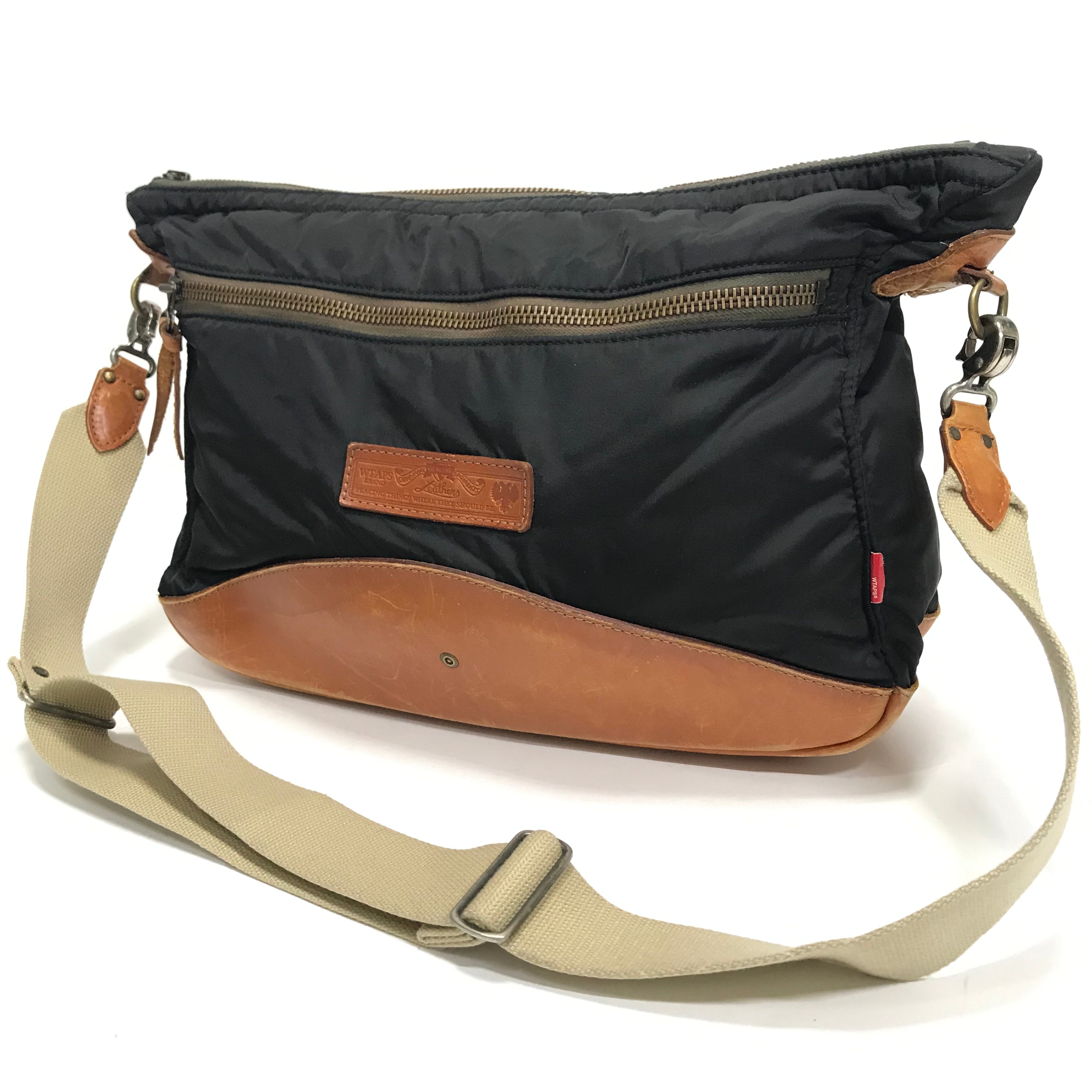 WTaps x Porter 08AW Postman Nylon / Leather Shoulder Bag