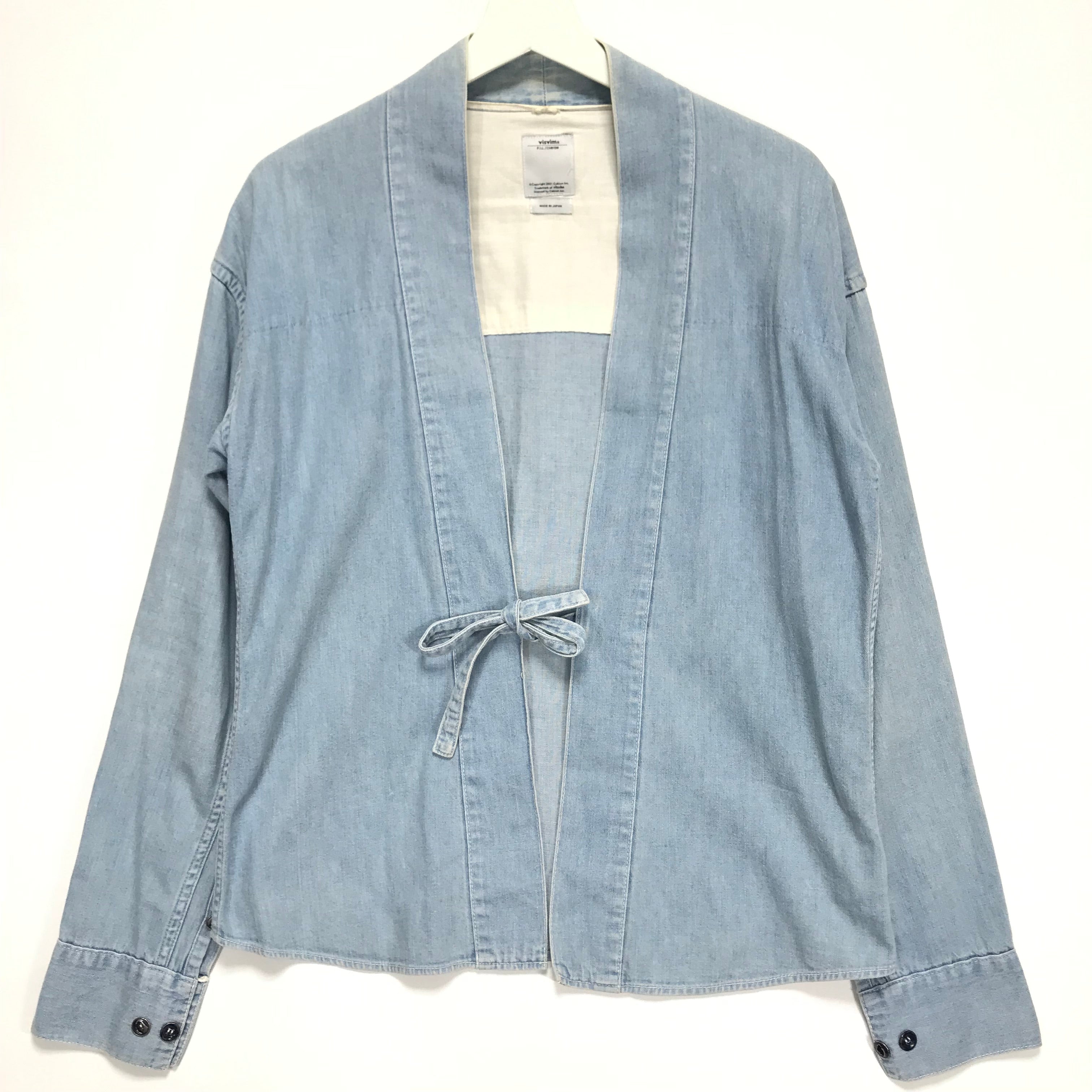 [M] Visvim 12SS SS Lhamo Shirt Damaged Indigo – StylisticsJapan