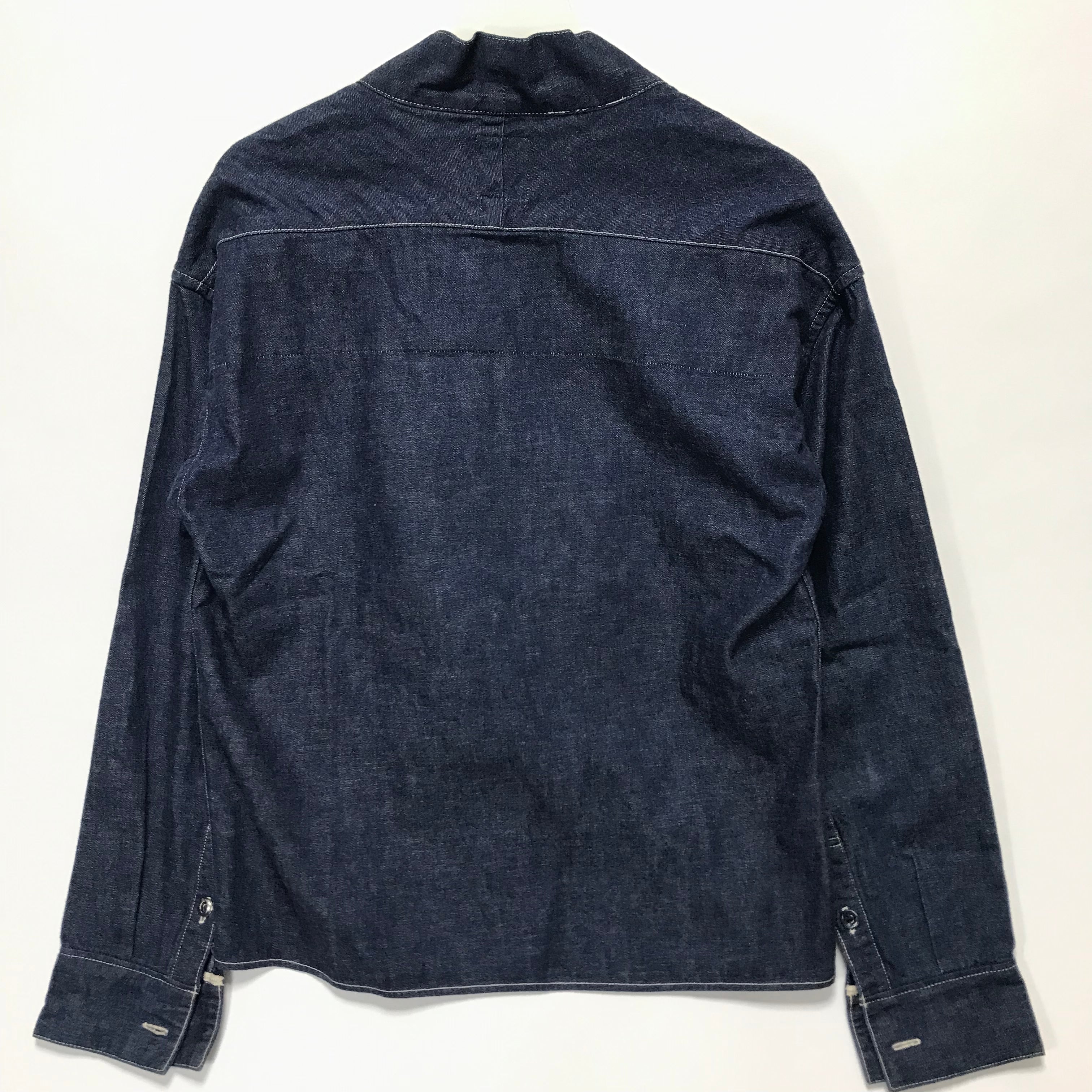 M] VISVIM 13SS Visvim Lhamo Shirt One Wash Indigo