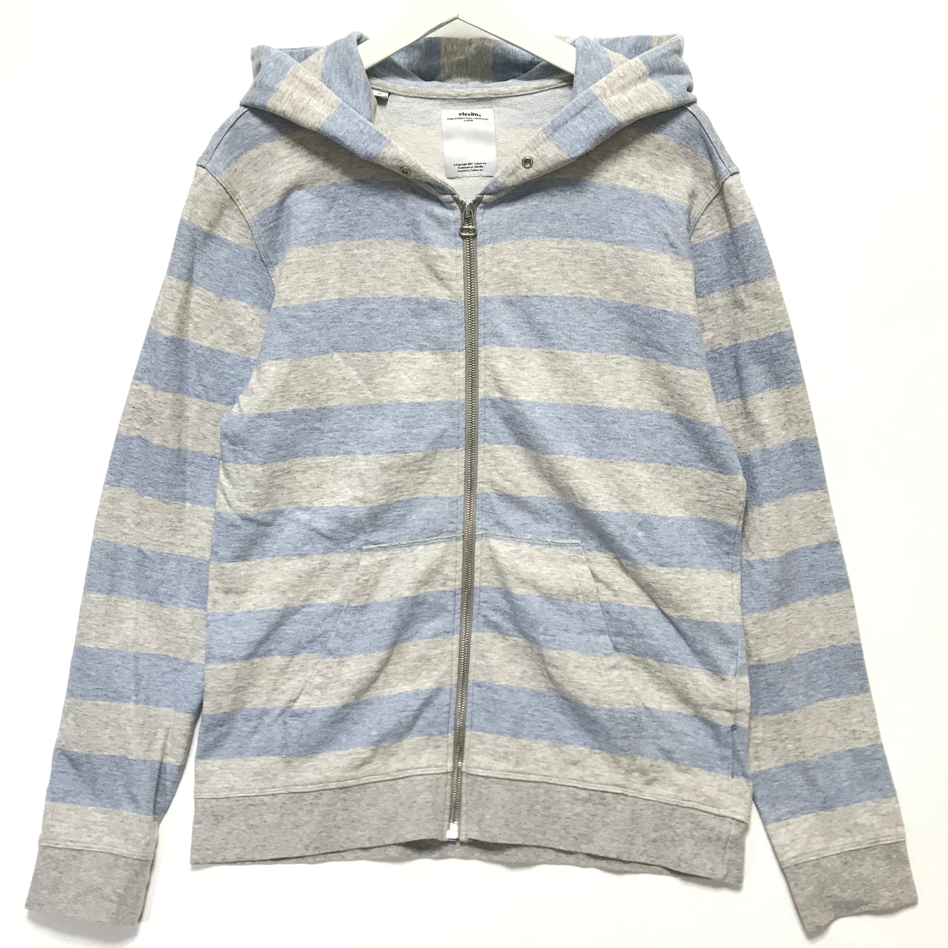 L] Visvim Border Hoodie FZ – StylisticsJapan.com