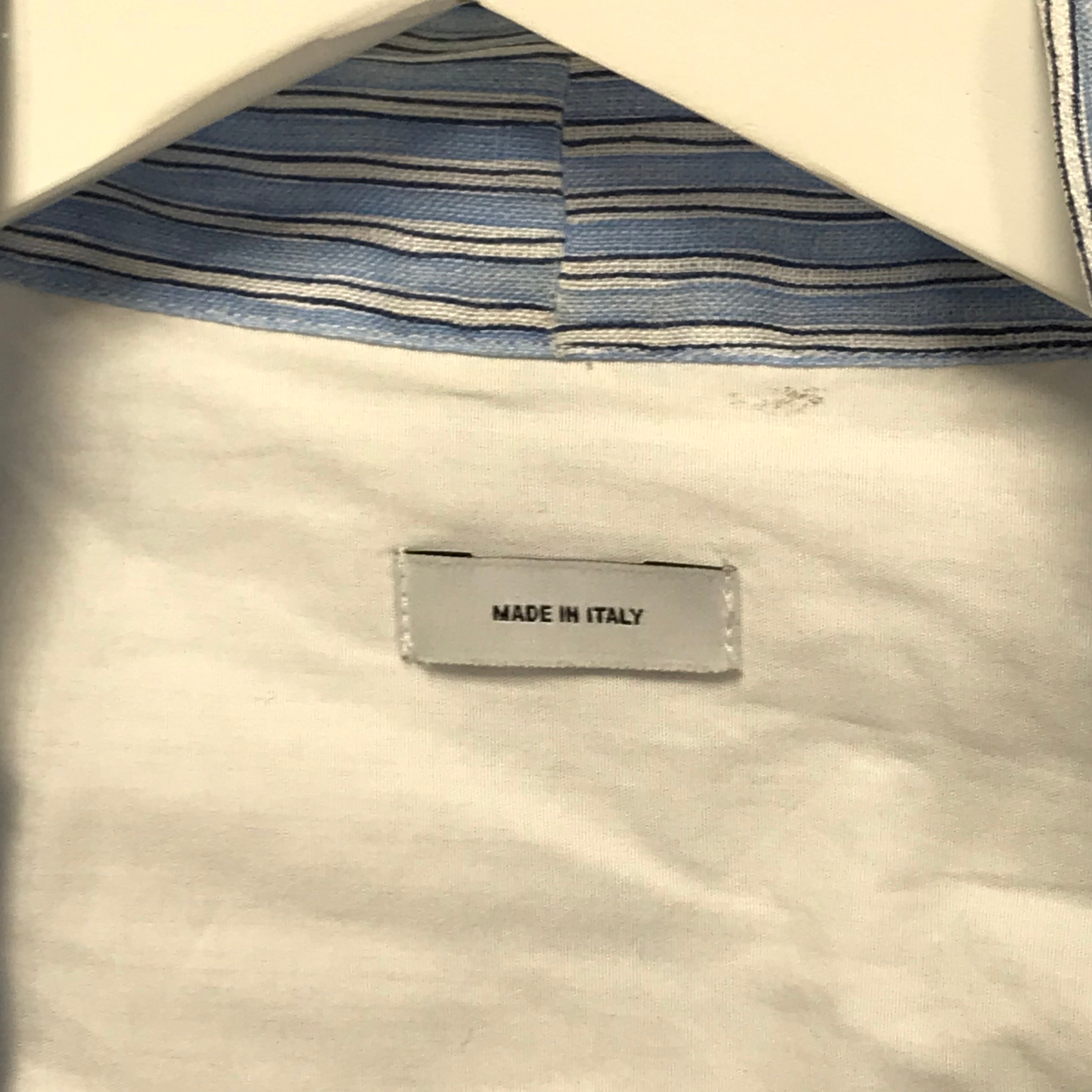 M] VISVIM 13SS Visvim Lhamo Shirt IT (Italy) Linen Stripe