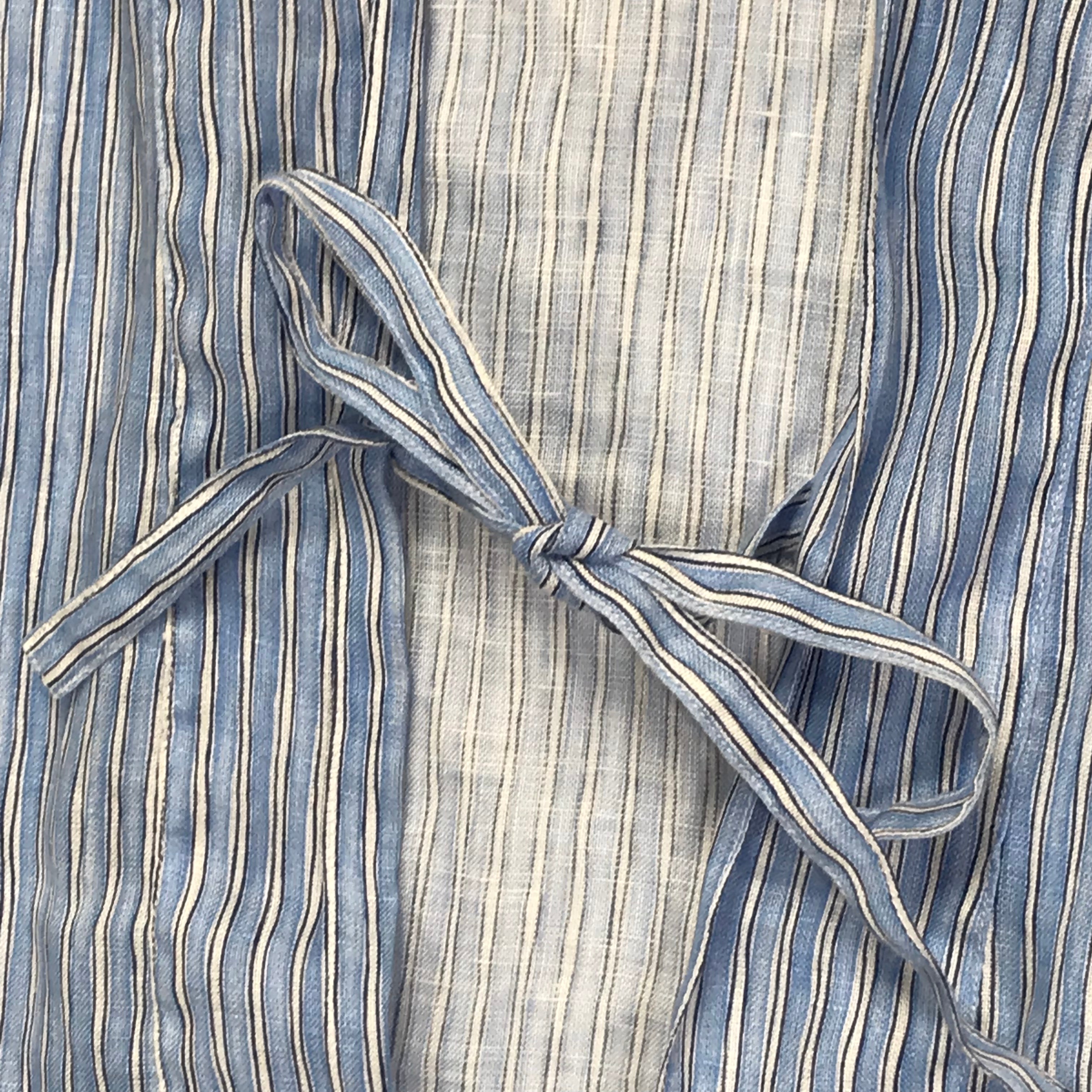 M] VISVIM 13SS Visvim Lhamo Shirt IT (Italy) Linen Stripe