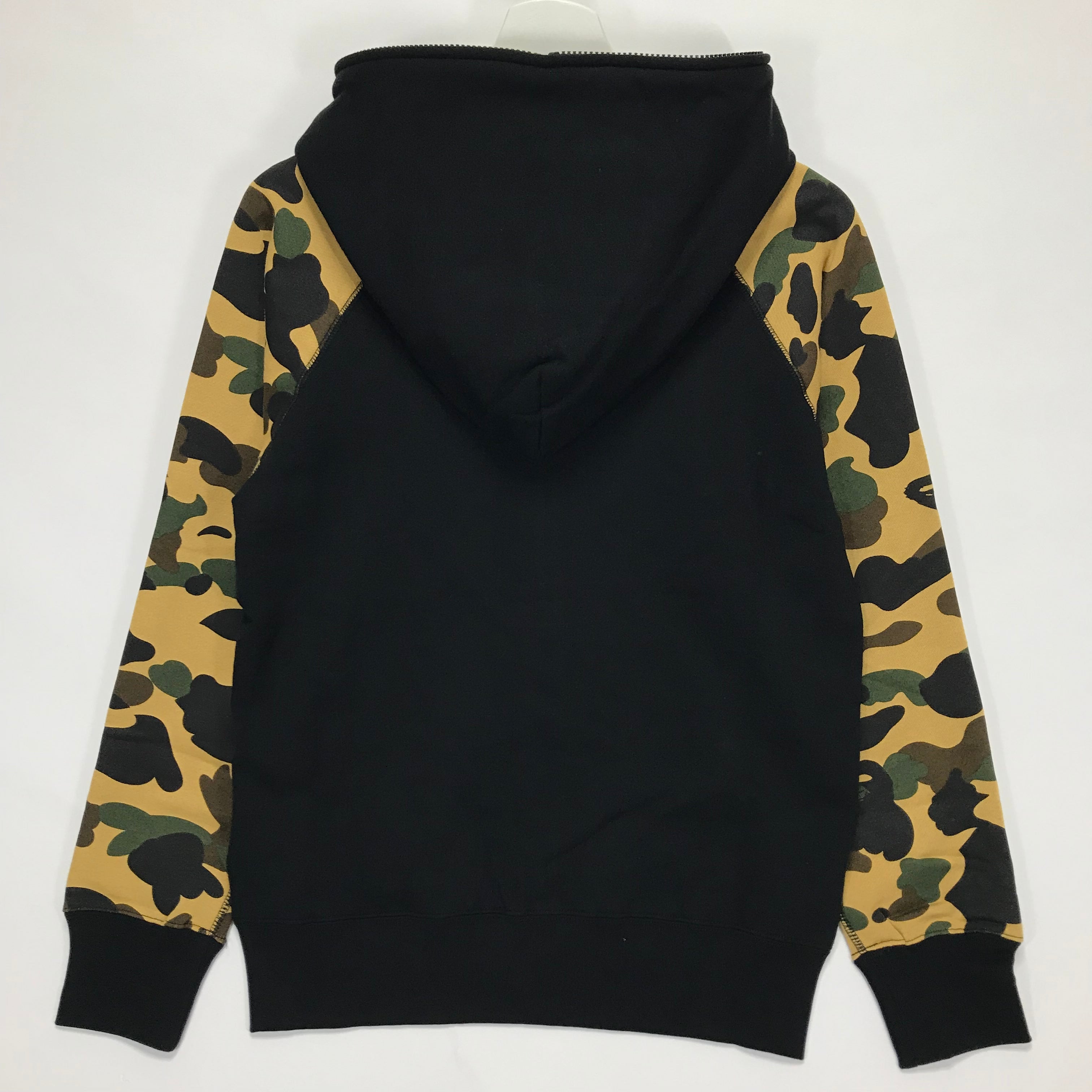 Bape camo sleeve hoodie best sale