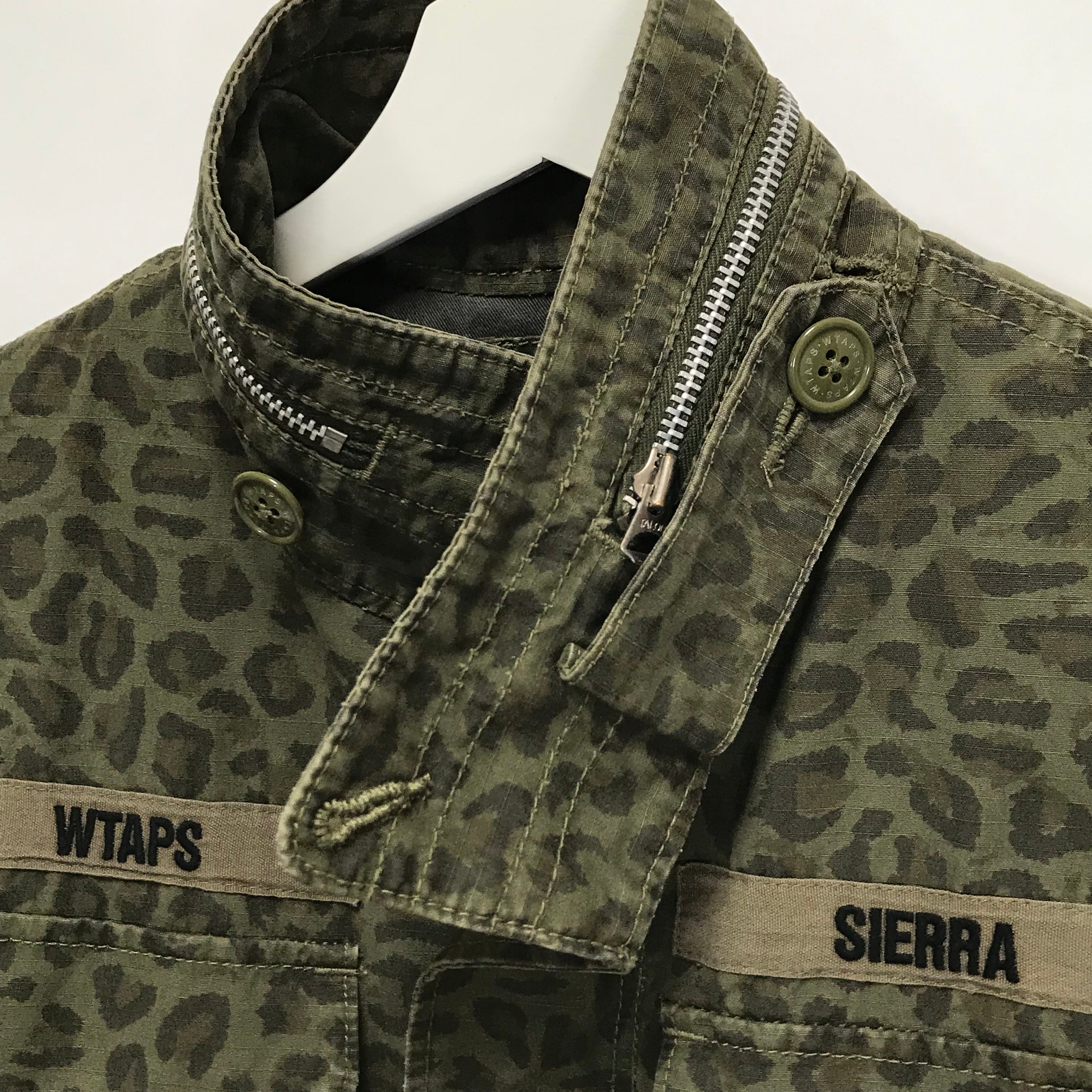 S] WTAPS 12AW Leopard Camo Ripstop Camo M-65 Jacket – StylisticsJapan.com