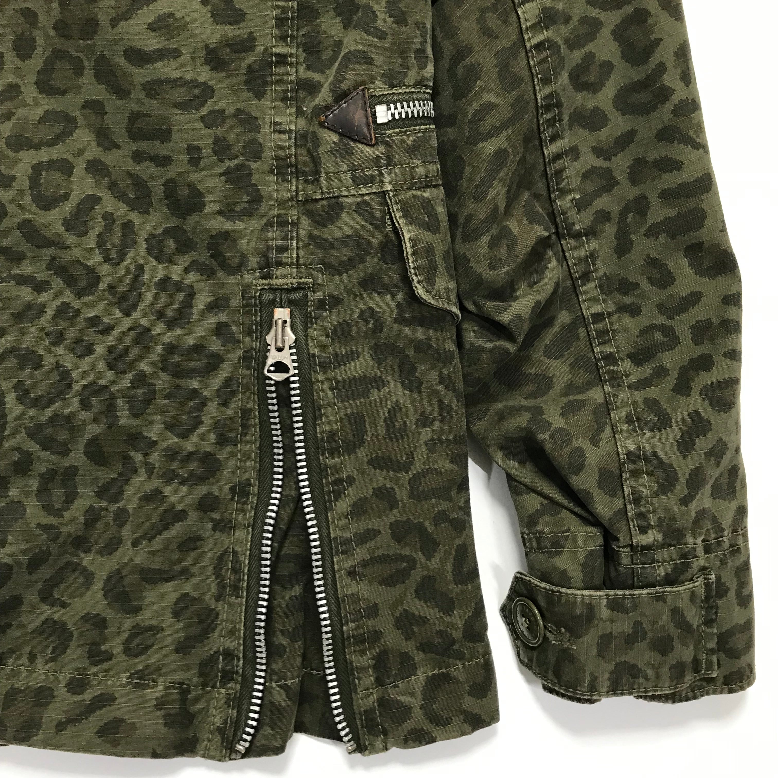 S] WTAPS 12AW Leopard Camo Ripstop Camo M-65 Jacket