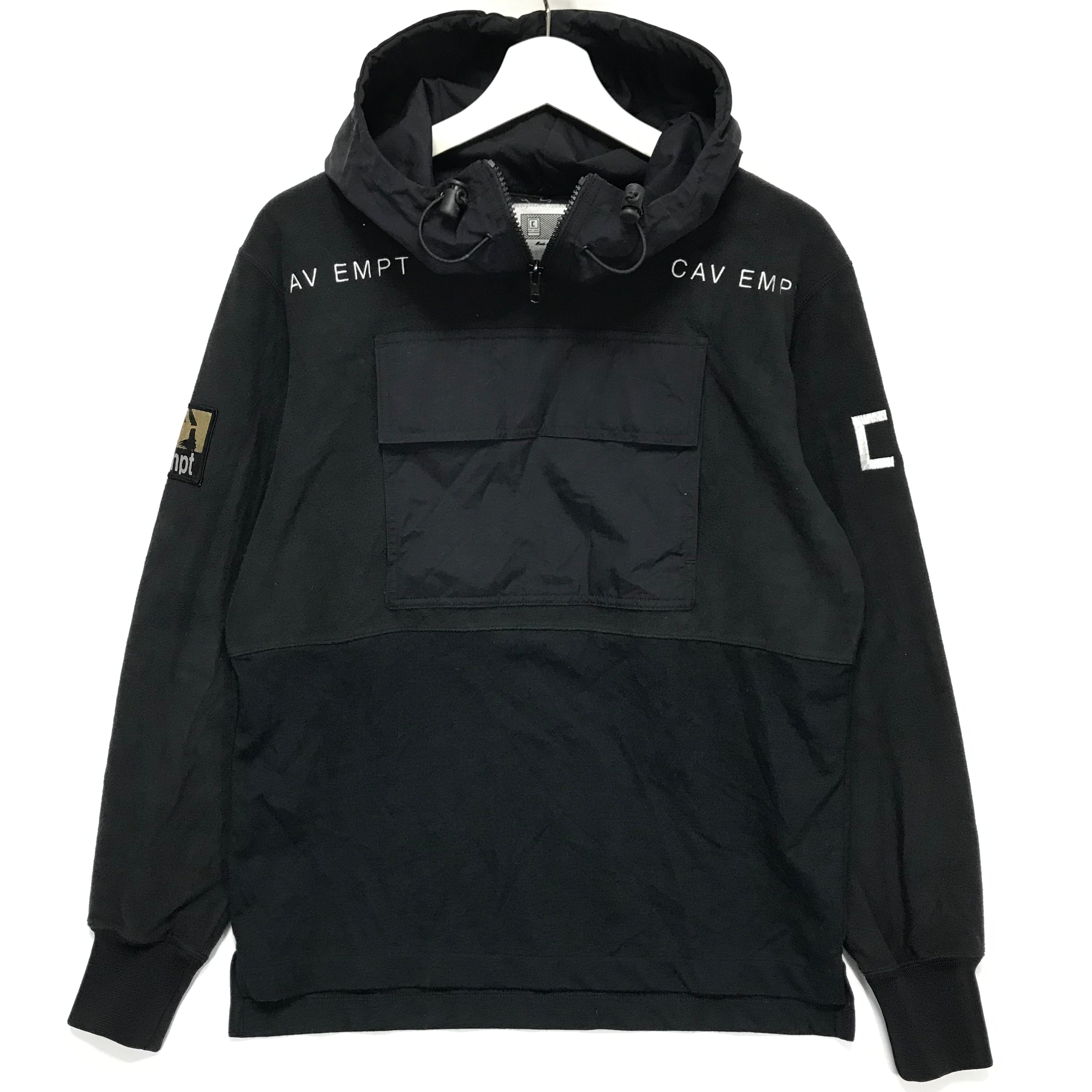 [S] Cav Empt C.E Fleece Pullover Black – StylisticsJapan.com