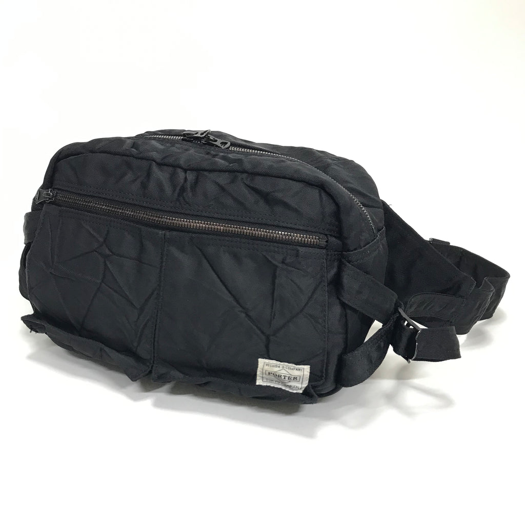 Yoshida Head Porter RIDE Waist Bag Shoulder bag Black Both men and women