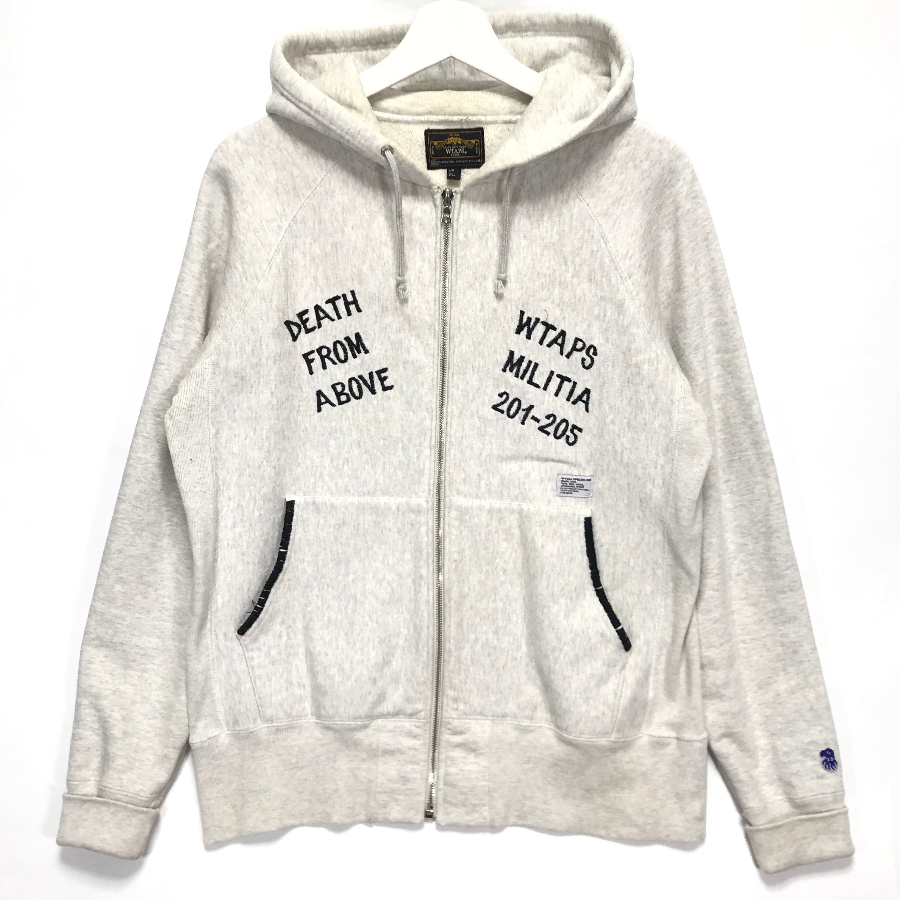 WTAPS HELLWEEK HOODY SWEATER.-