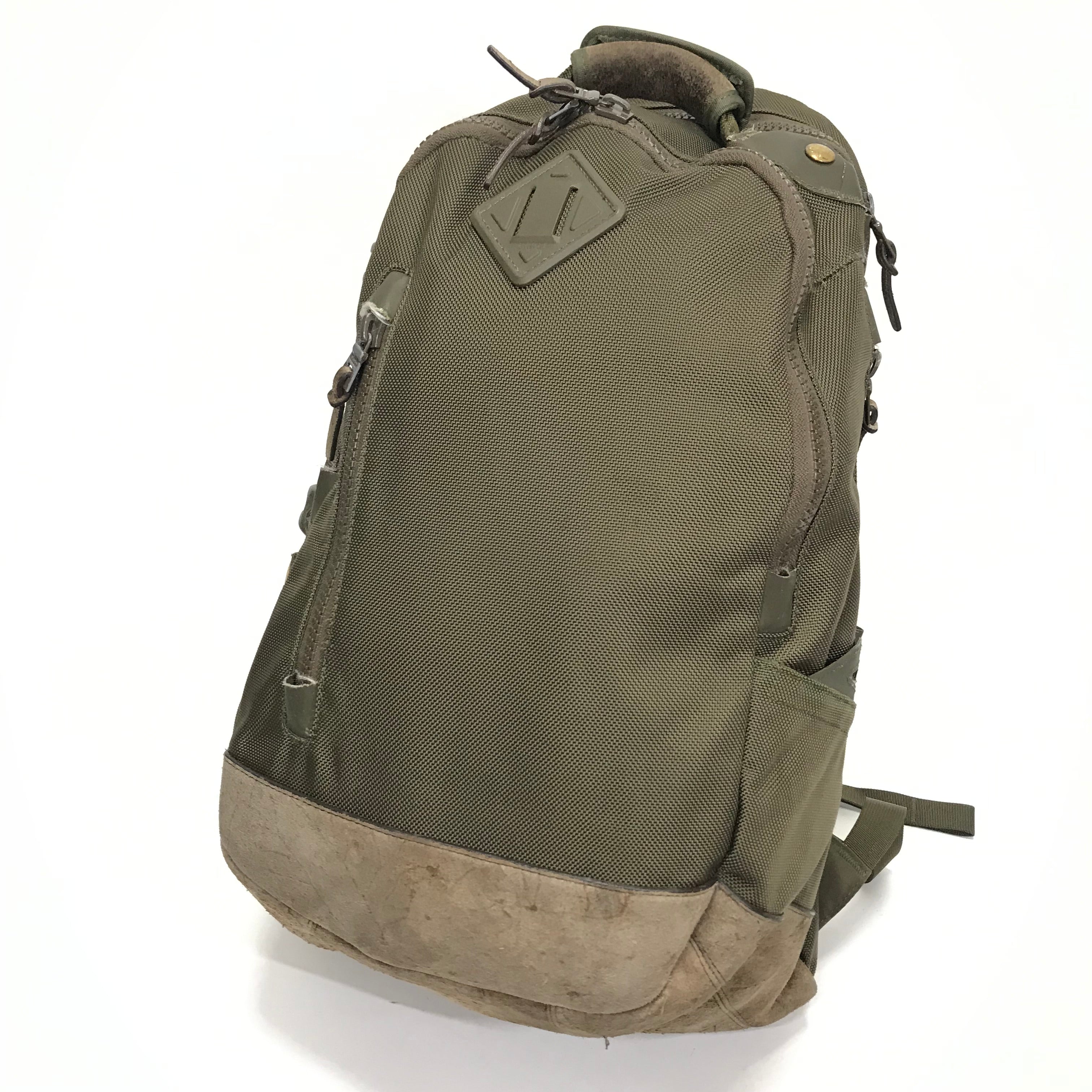 Visvim 20L Cordura Ballistic Nylon Backpack Olive