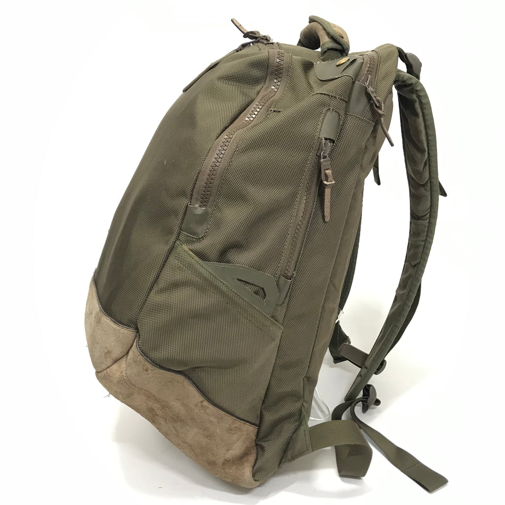 Visvim 20L Cordura Ballistic Nylon Backpack Olive