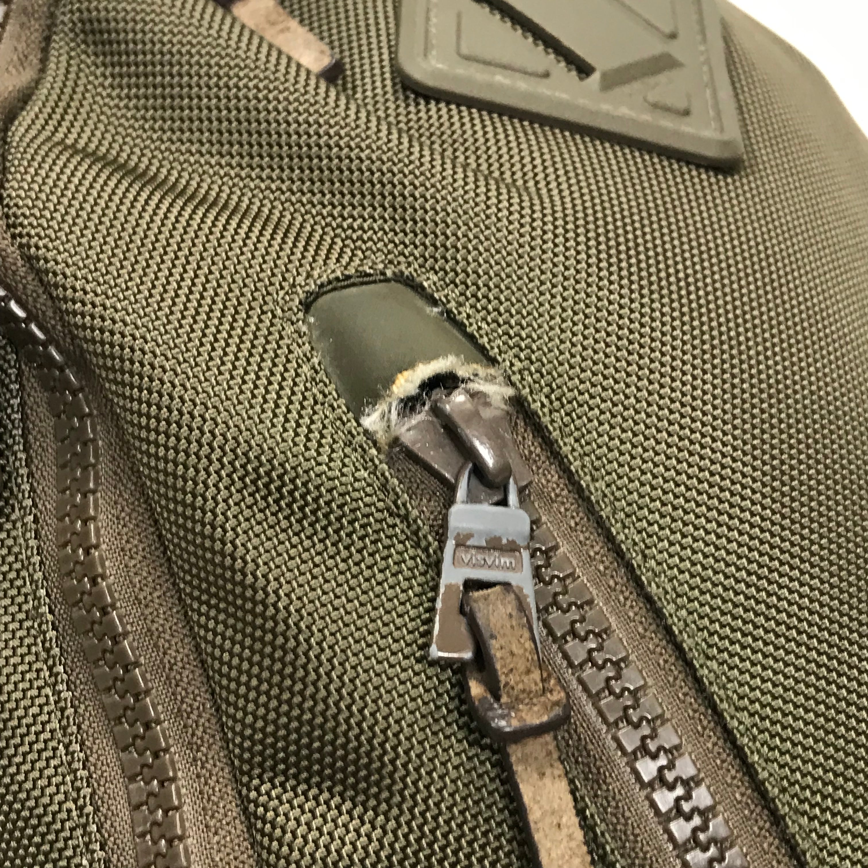 Visvim 20L Cordura Ballistic Nylon Backpack Olive