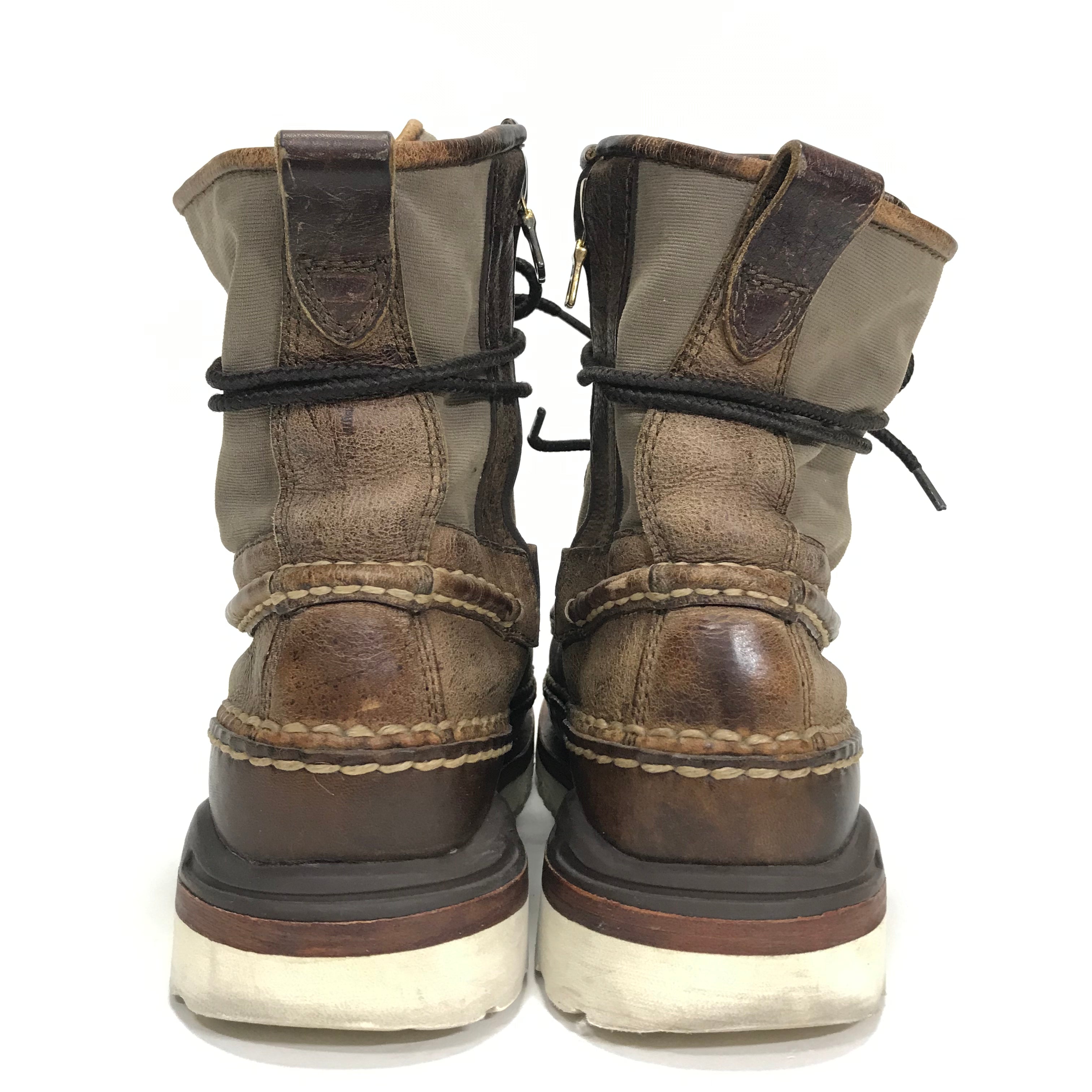 8.5] Visvim 11SS Grizzly Boots Mid Folk Dk Brown – StylisticsJapan.com