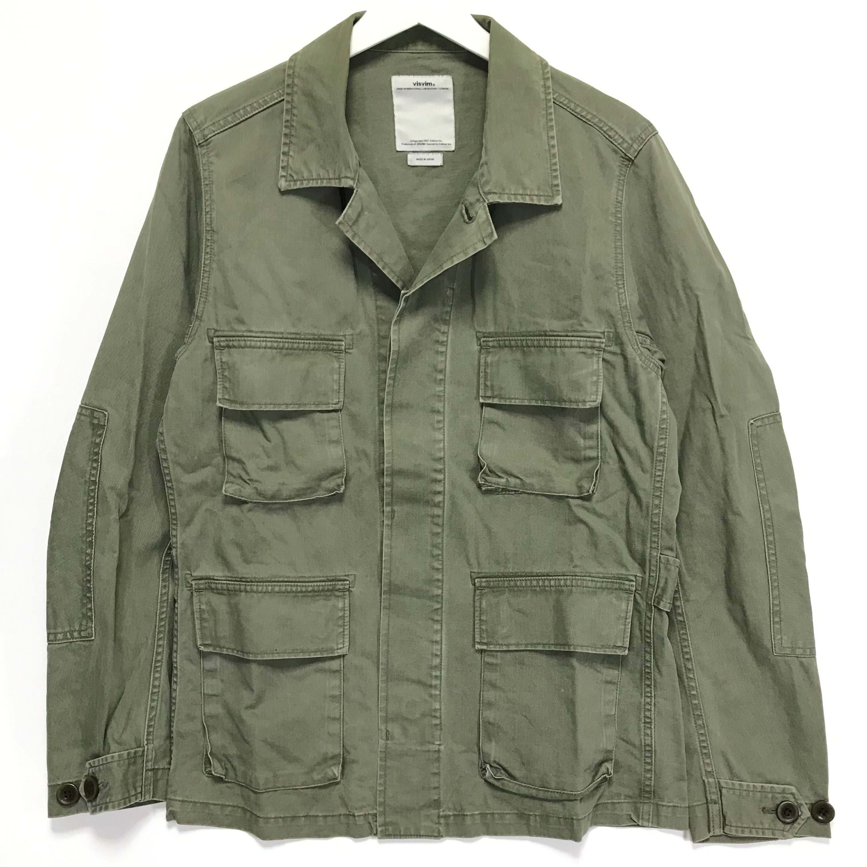 [M] Visvim 13AW Kilgore Jacket Dmgd Olive – StylisticsJapan.com