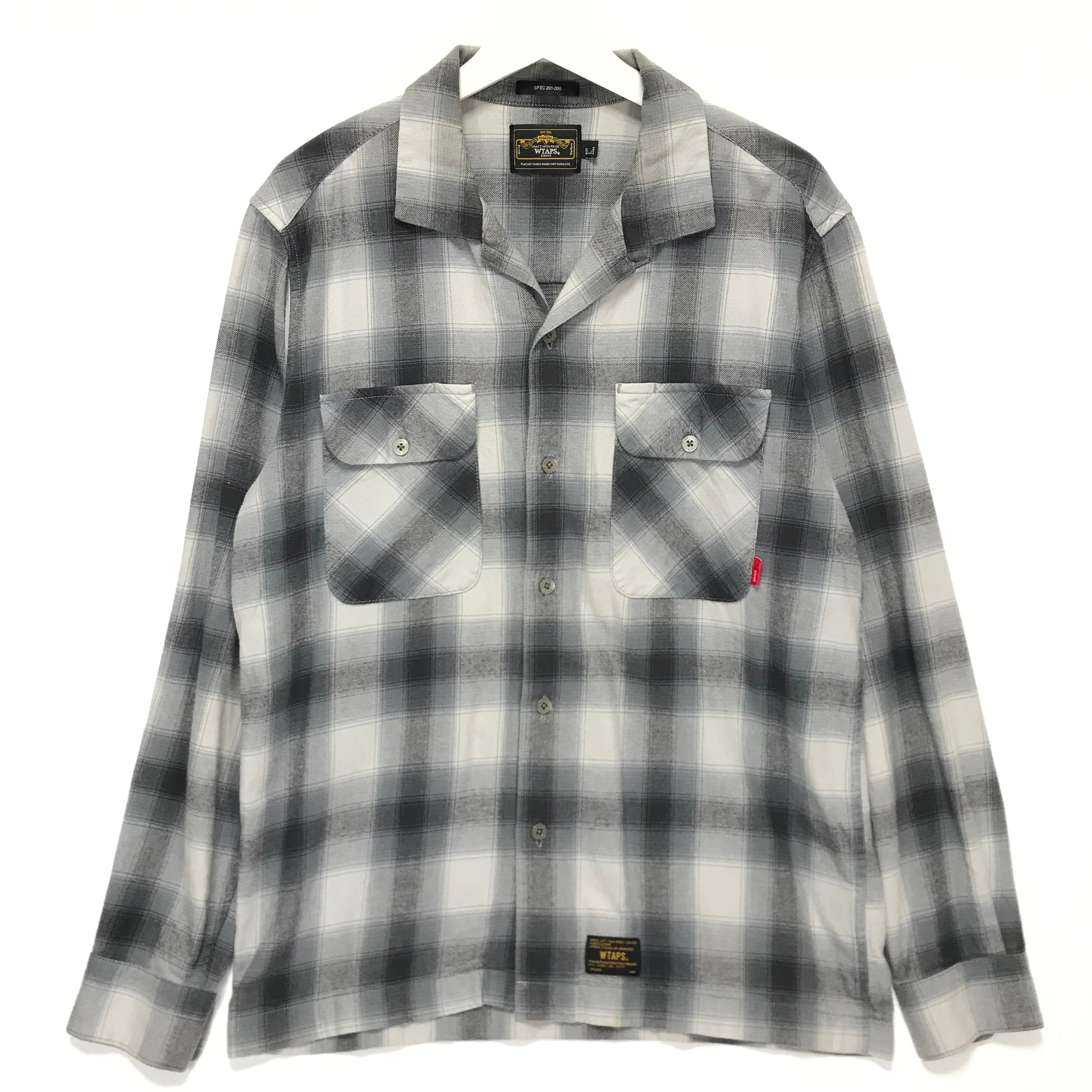 L] WTAPS 12AW Vatos L/S Shirt Grey – StylisticsJapan.com