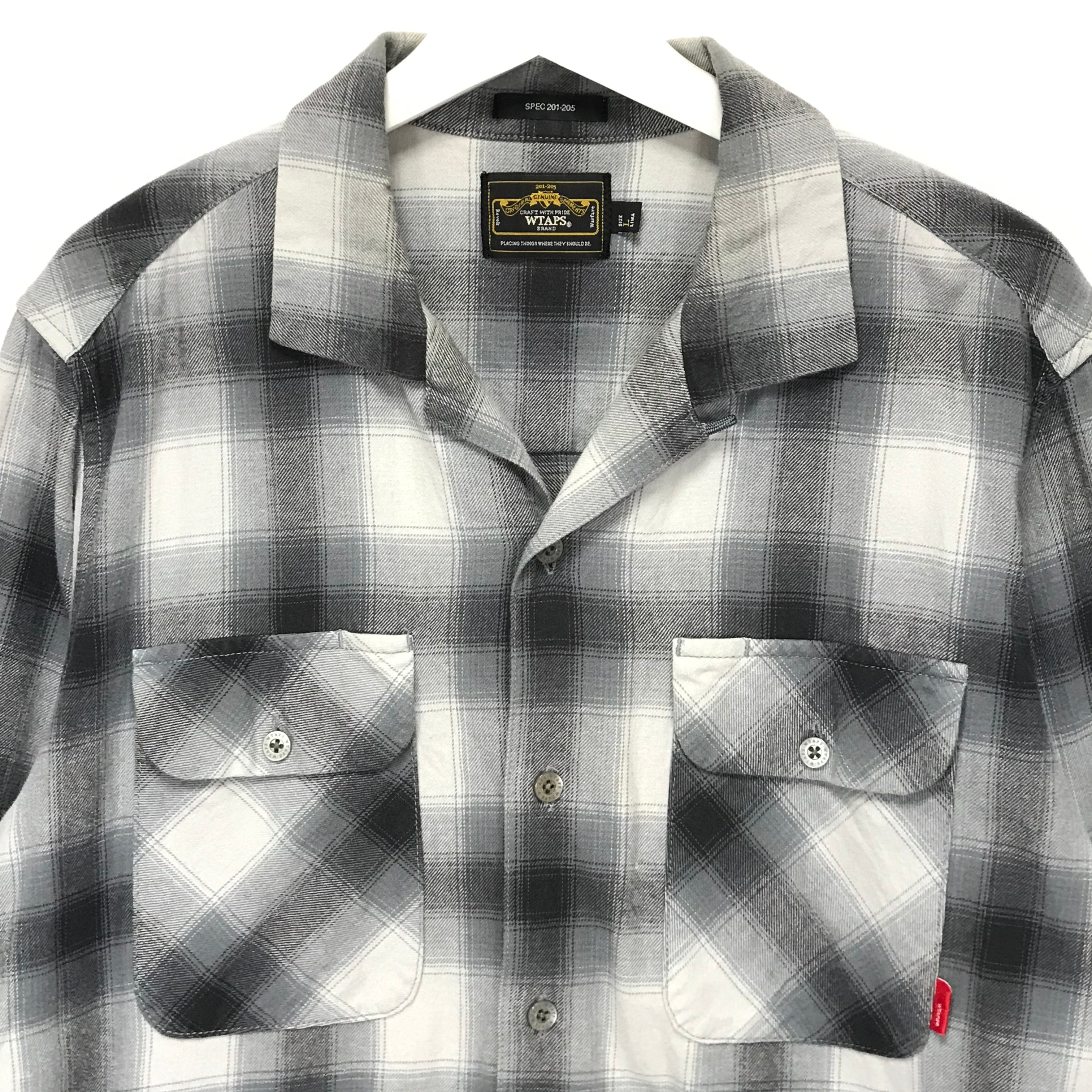 L] WTAPS 12AW Vatos L/S Shirt Grey – StylisticsJapan.com