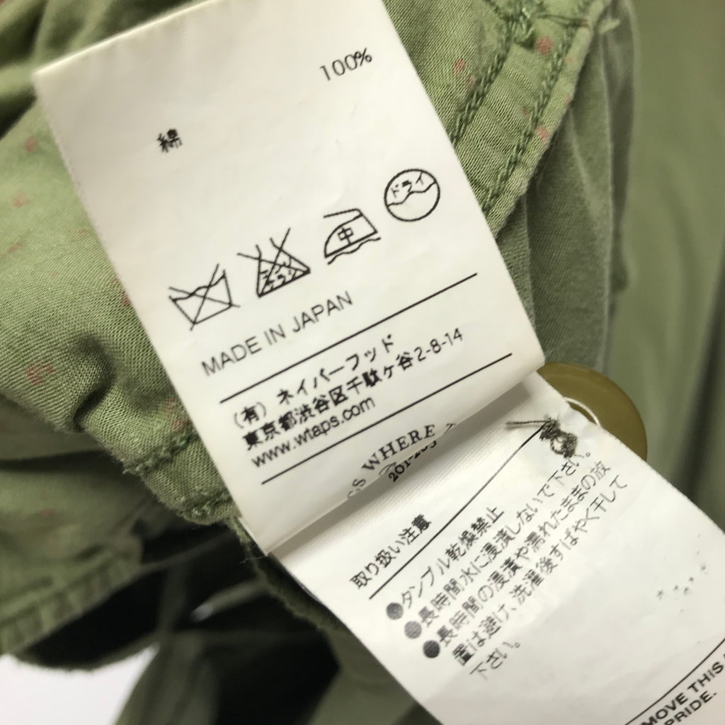 L] WTAPS 12SS BUDS L/S Shirt Olive – StylisticsJapan.com